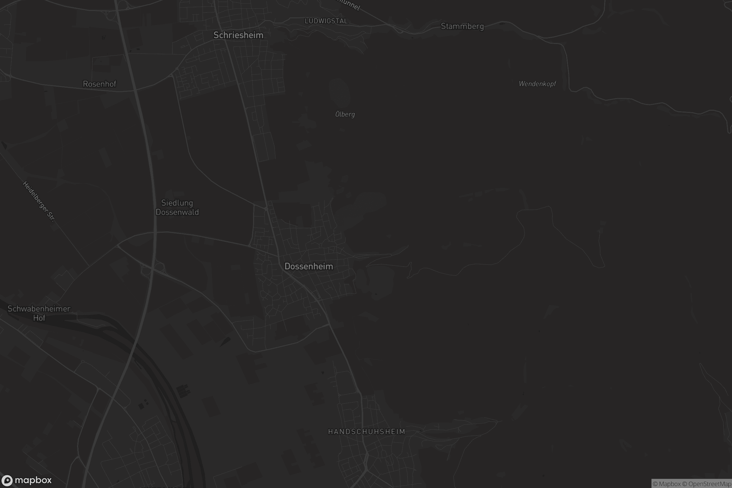 Karte von Dossenheim
