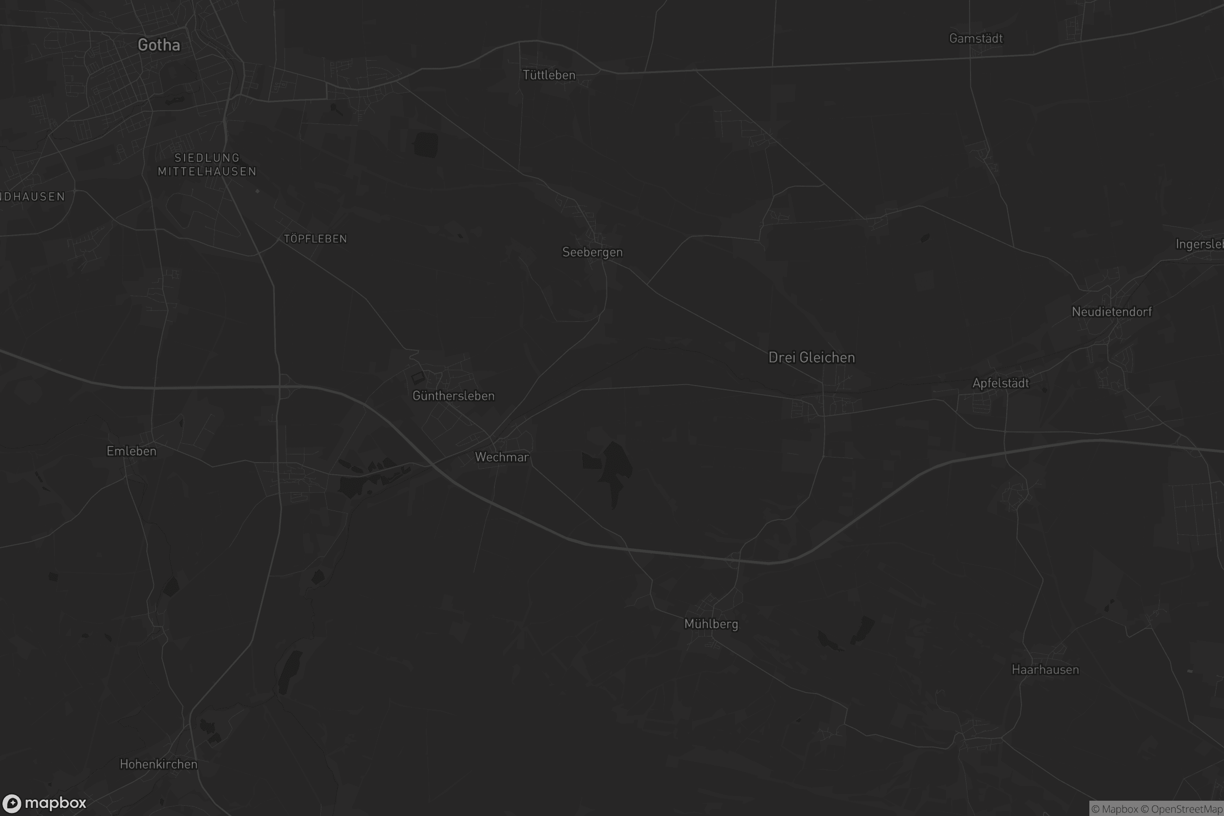 Karte von Drei Gleichen