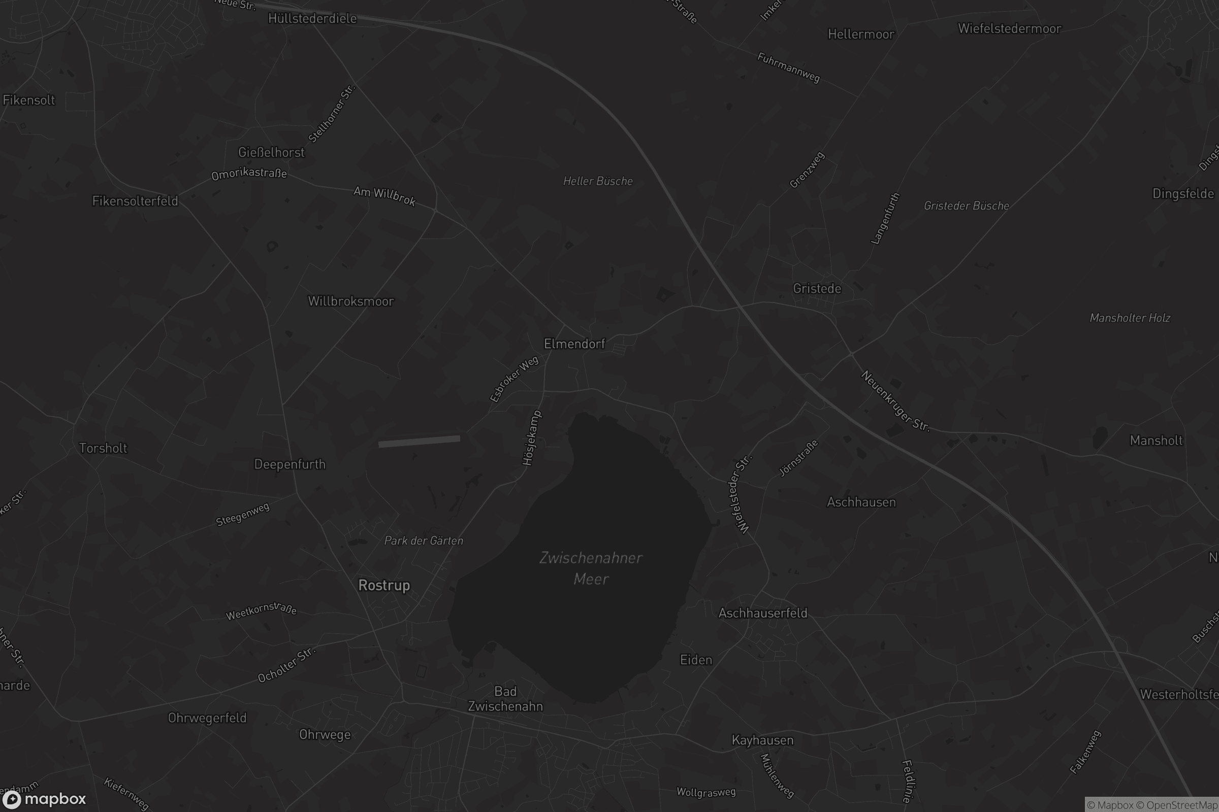 Karte von Dreibergen