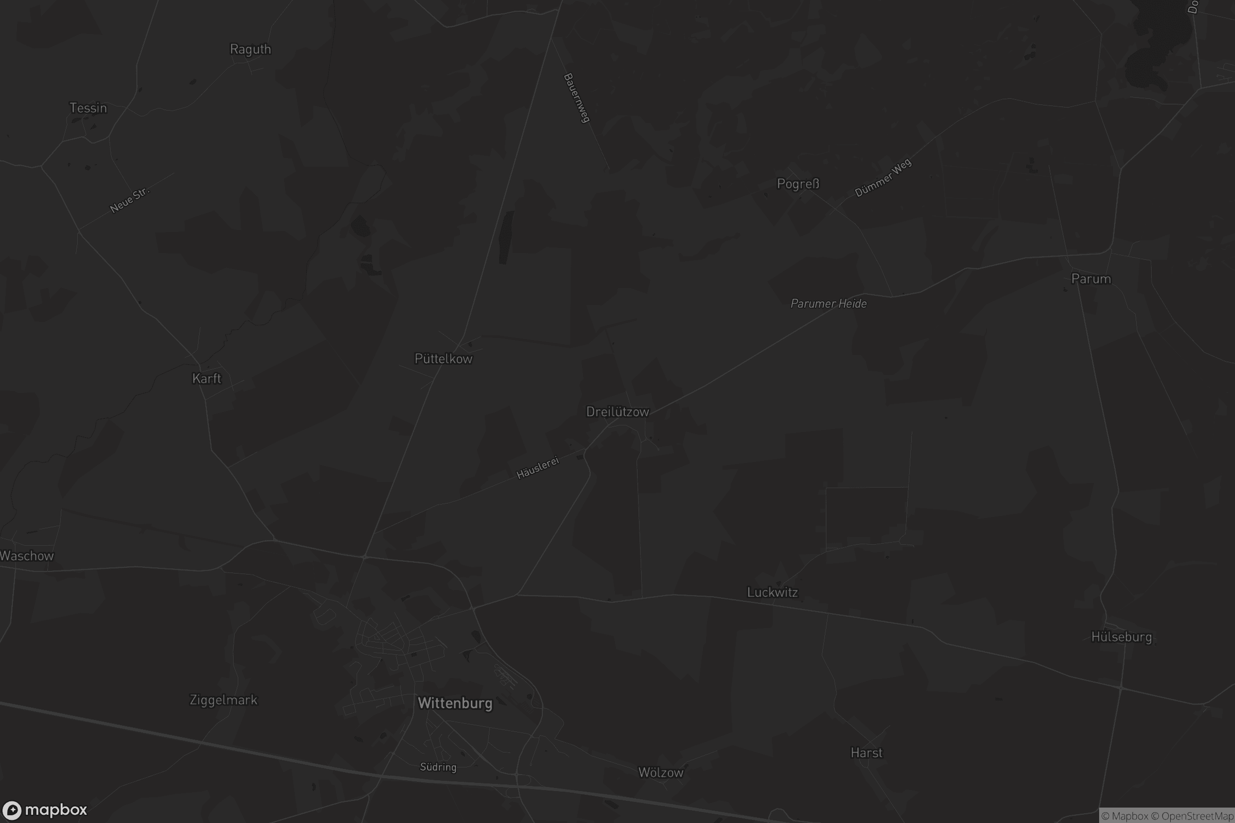 Karte von Dreilützow