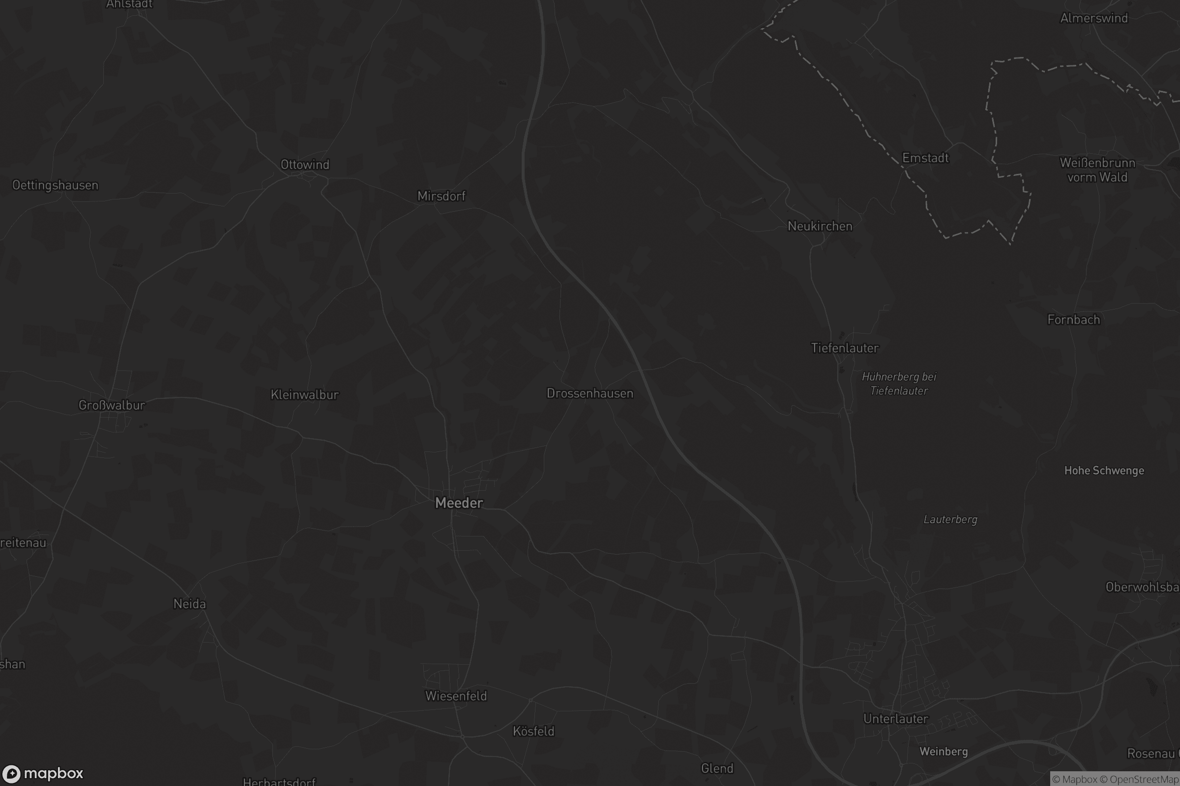 Karte von Drossenhausen