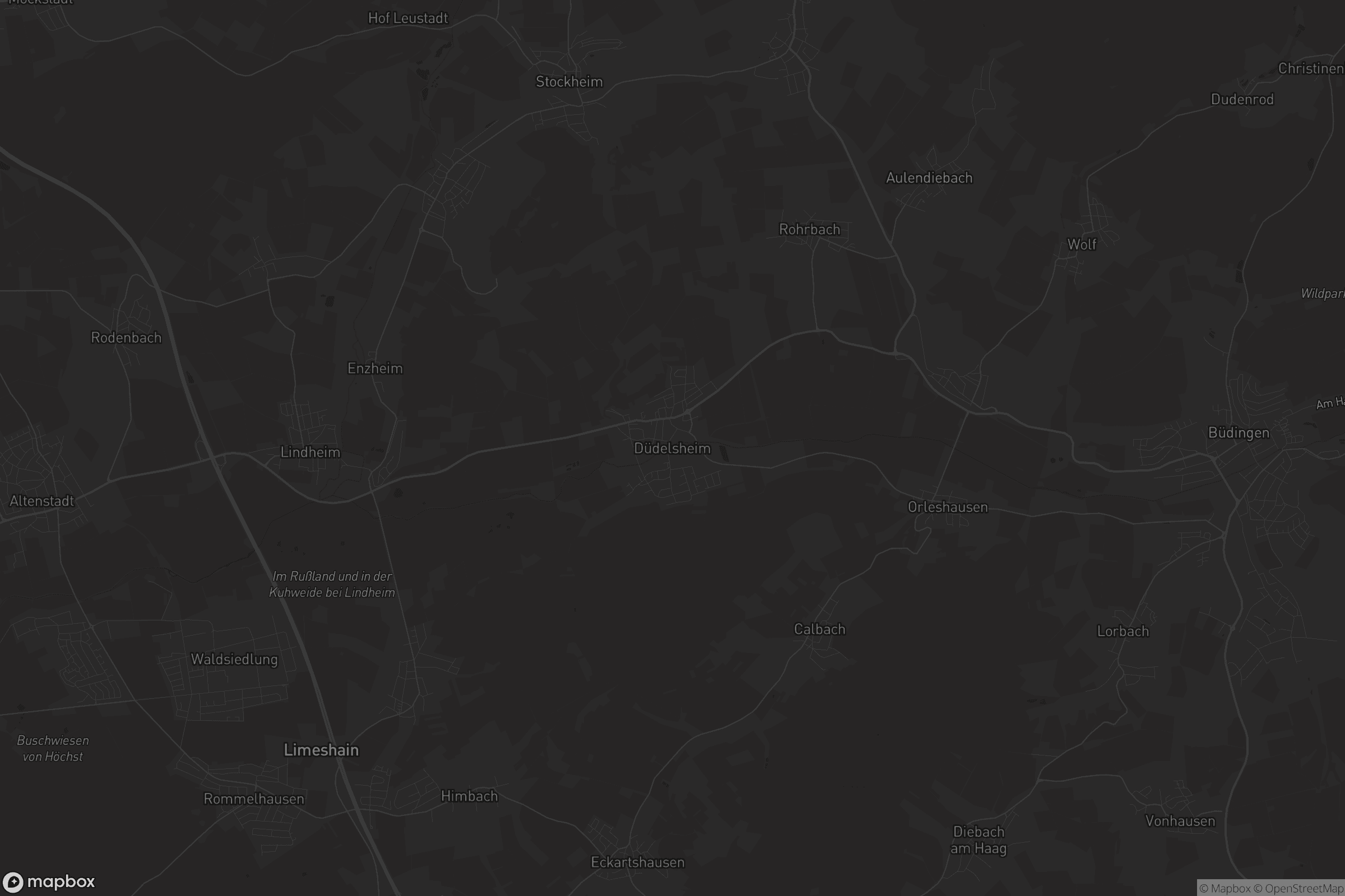 Karte von Düdelsheim