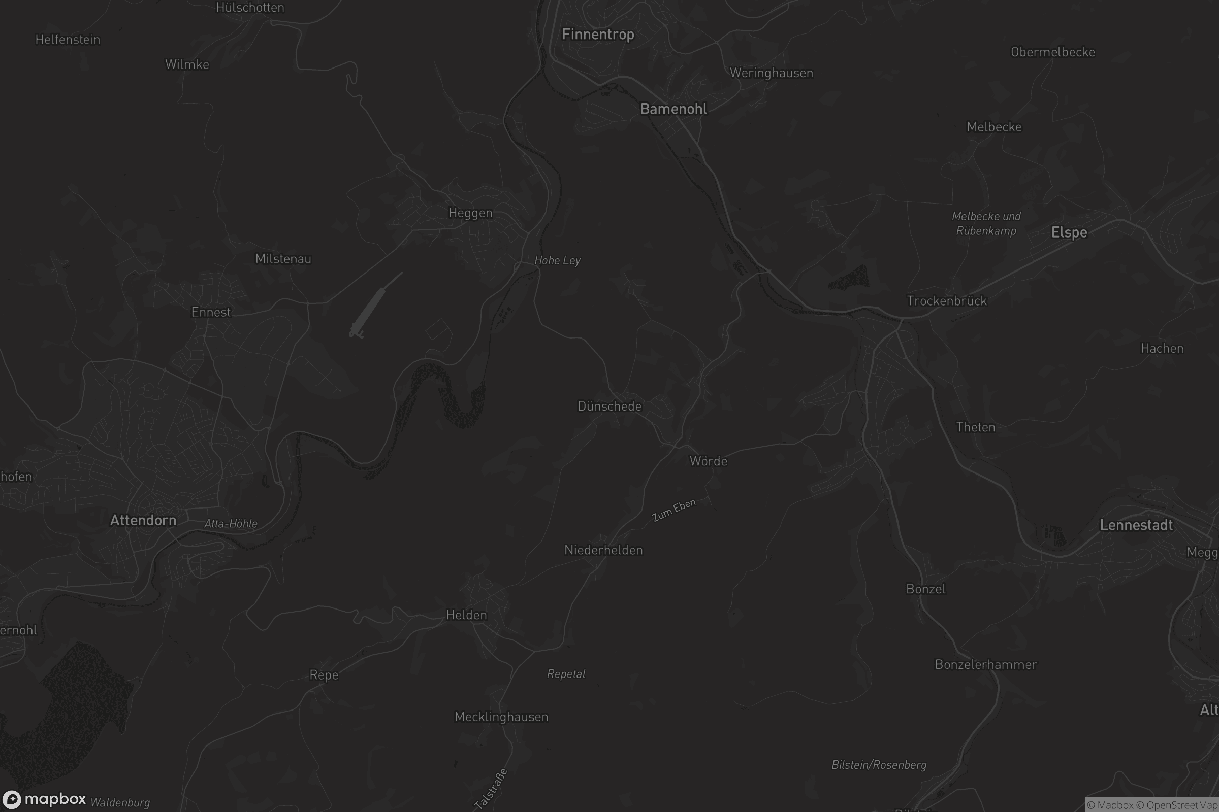 Karte von Dünschede