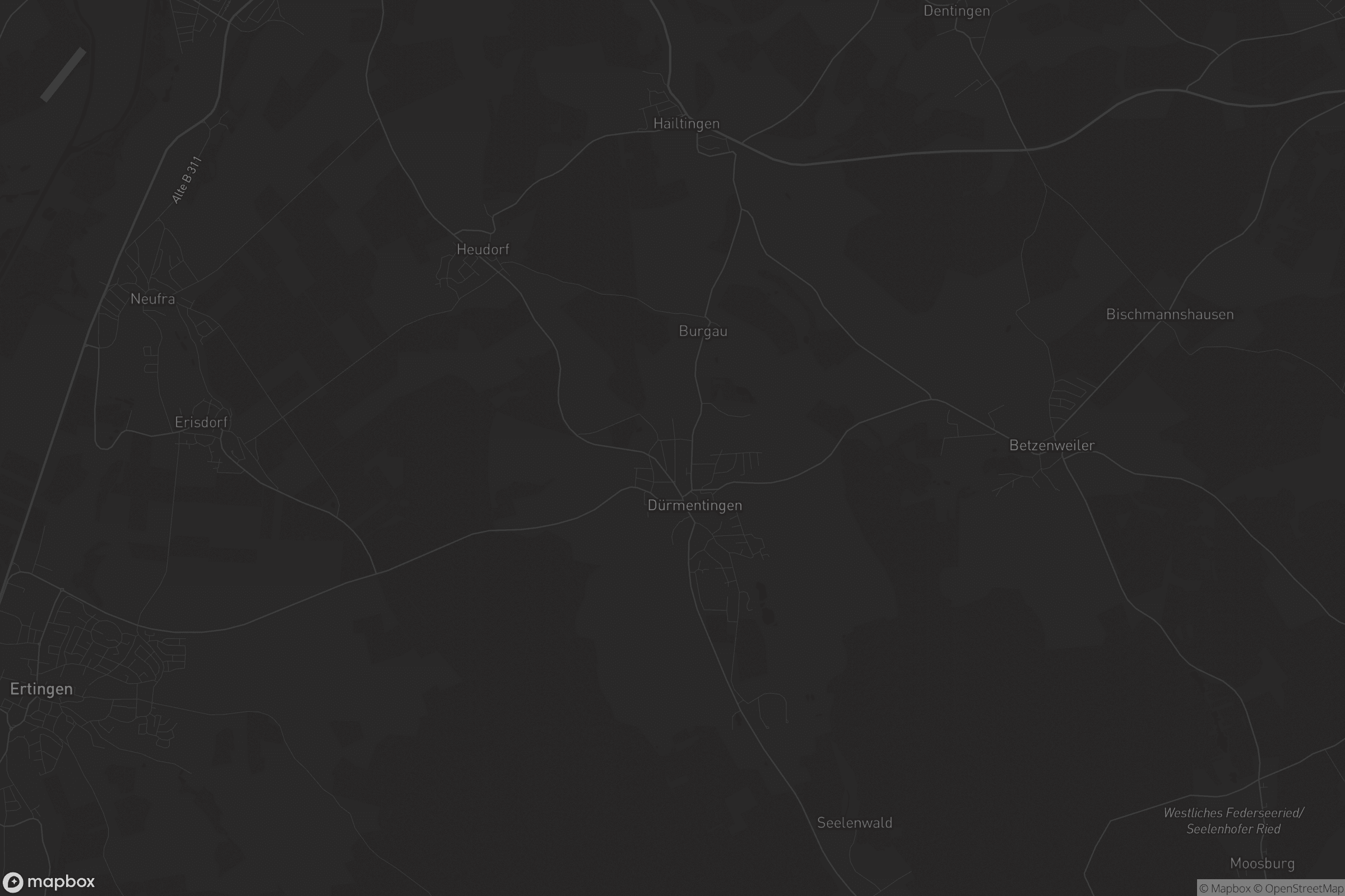 Karte von Dürmentingen