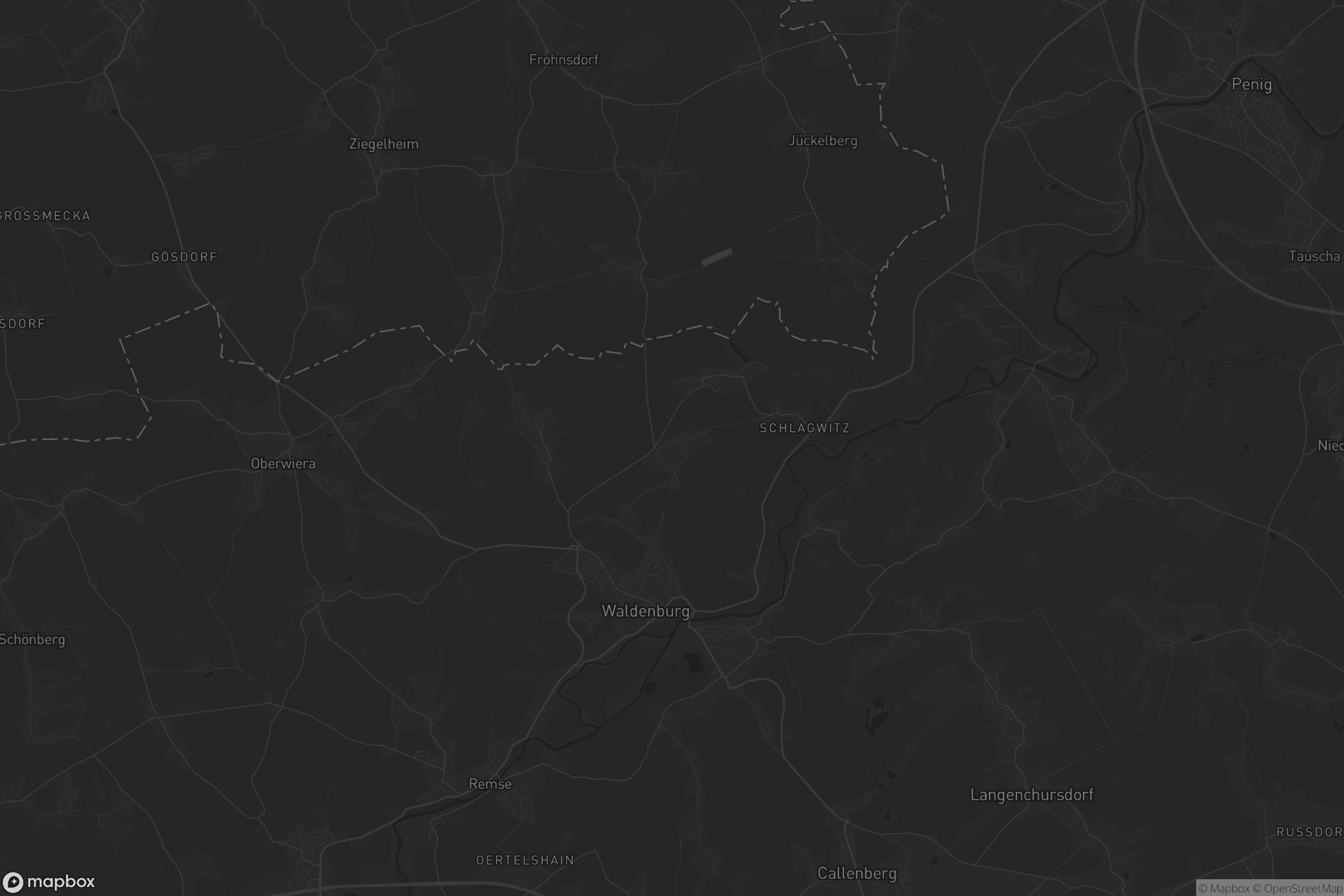 Karte von Dürrenuhlsdorf