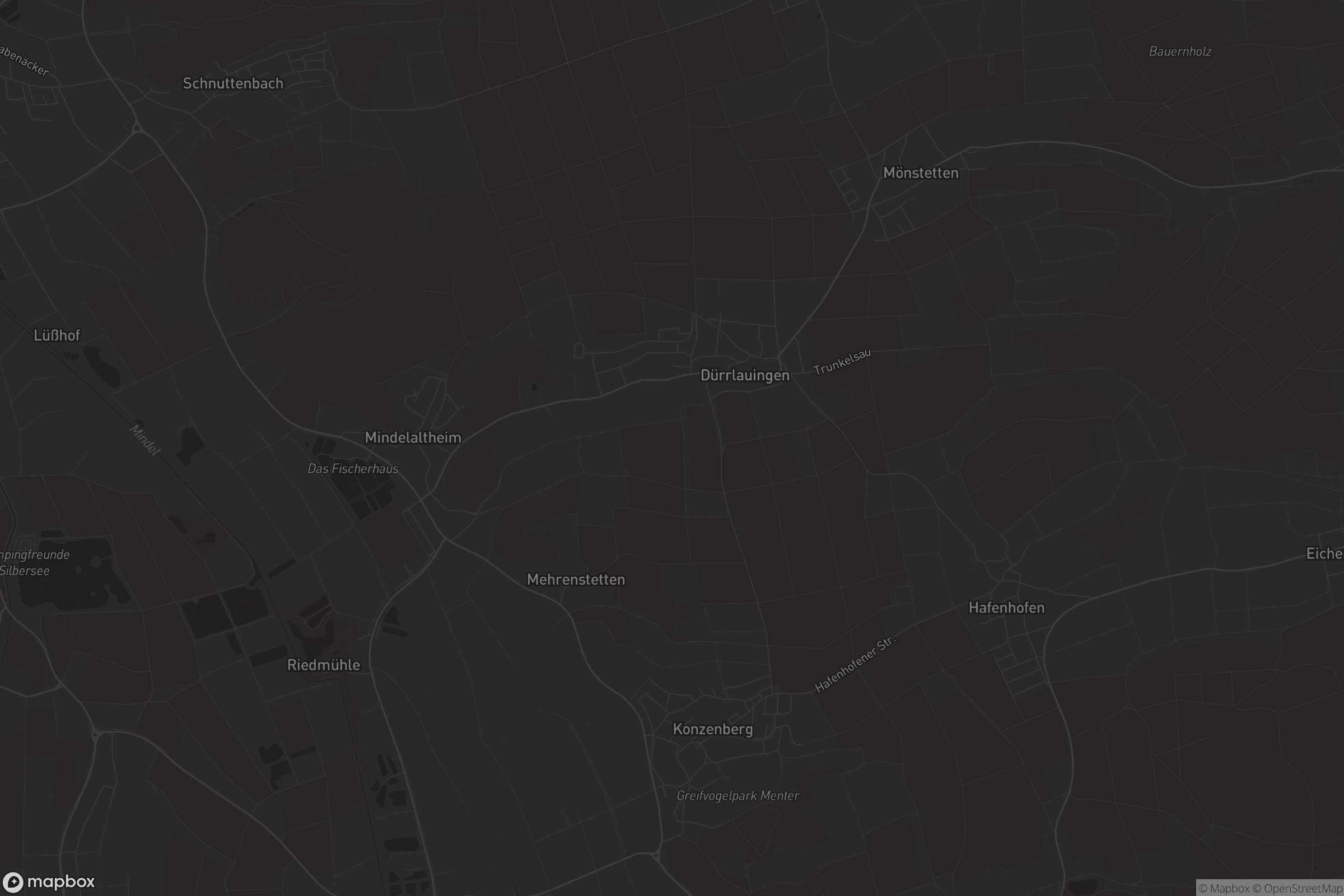 Karte von Dürrlauingen