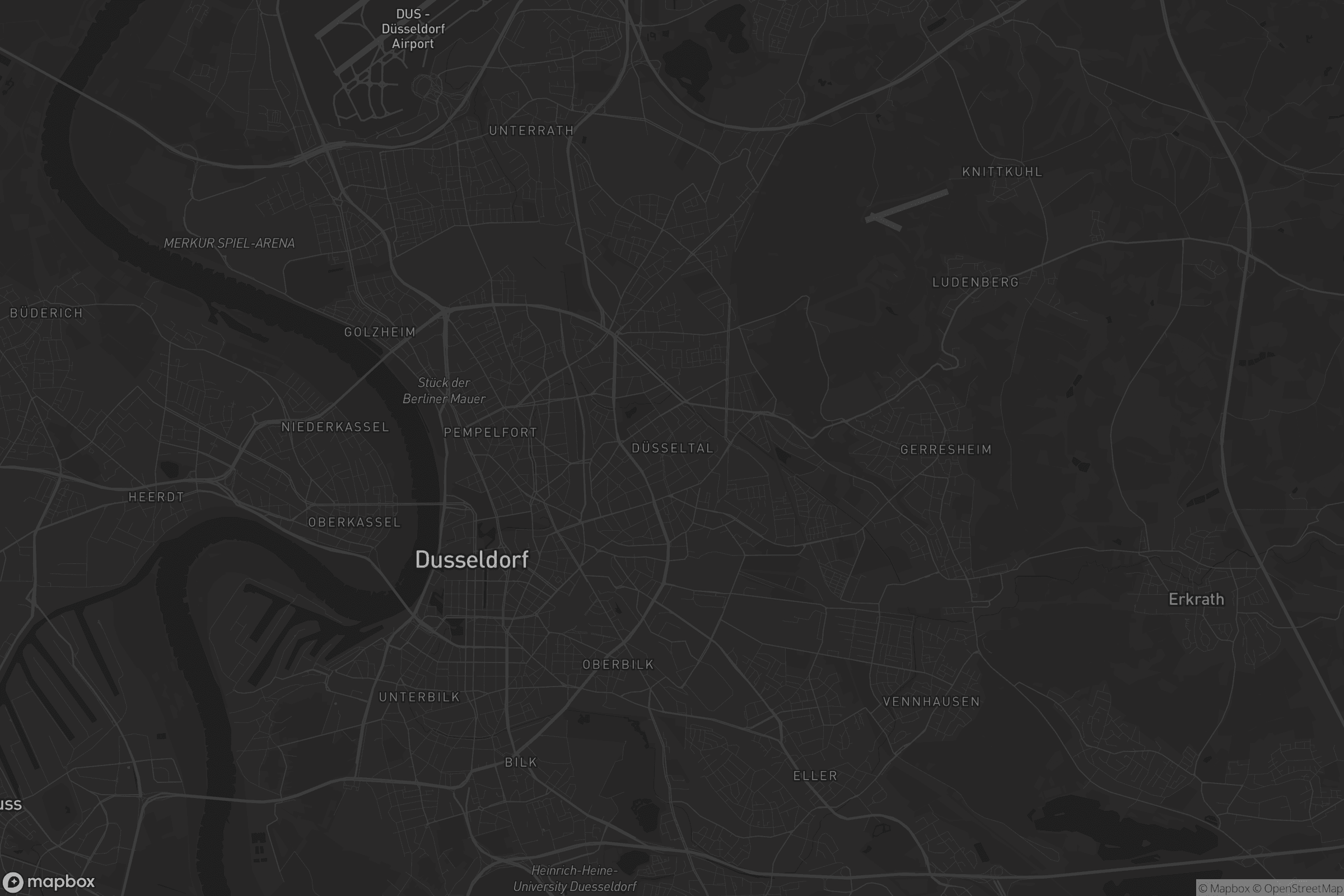 Karte von Düsseltal