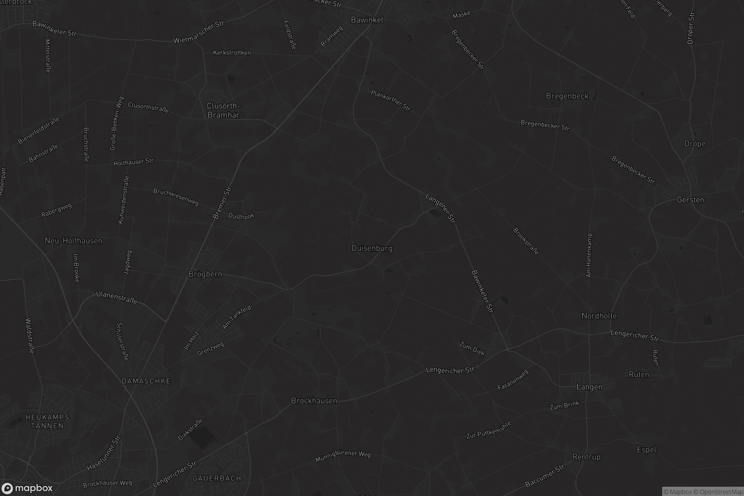 Karte von Duisenburg