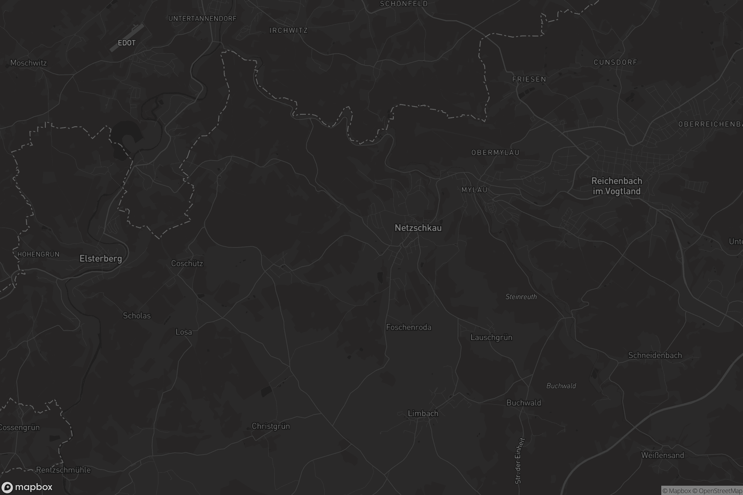 Karte von Dungersgrün