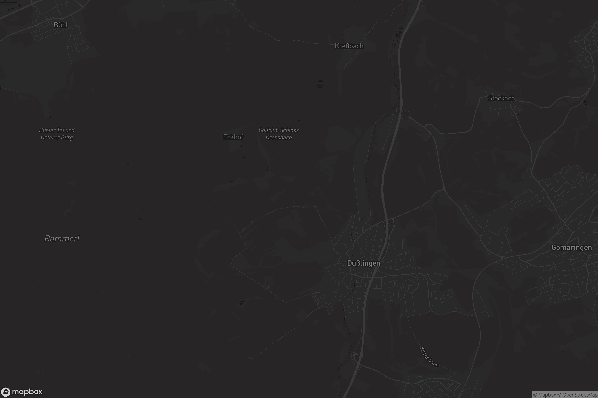 Karte von Dußlingen