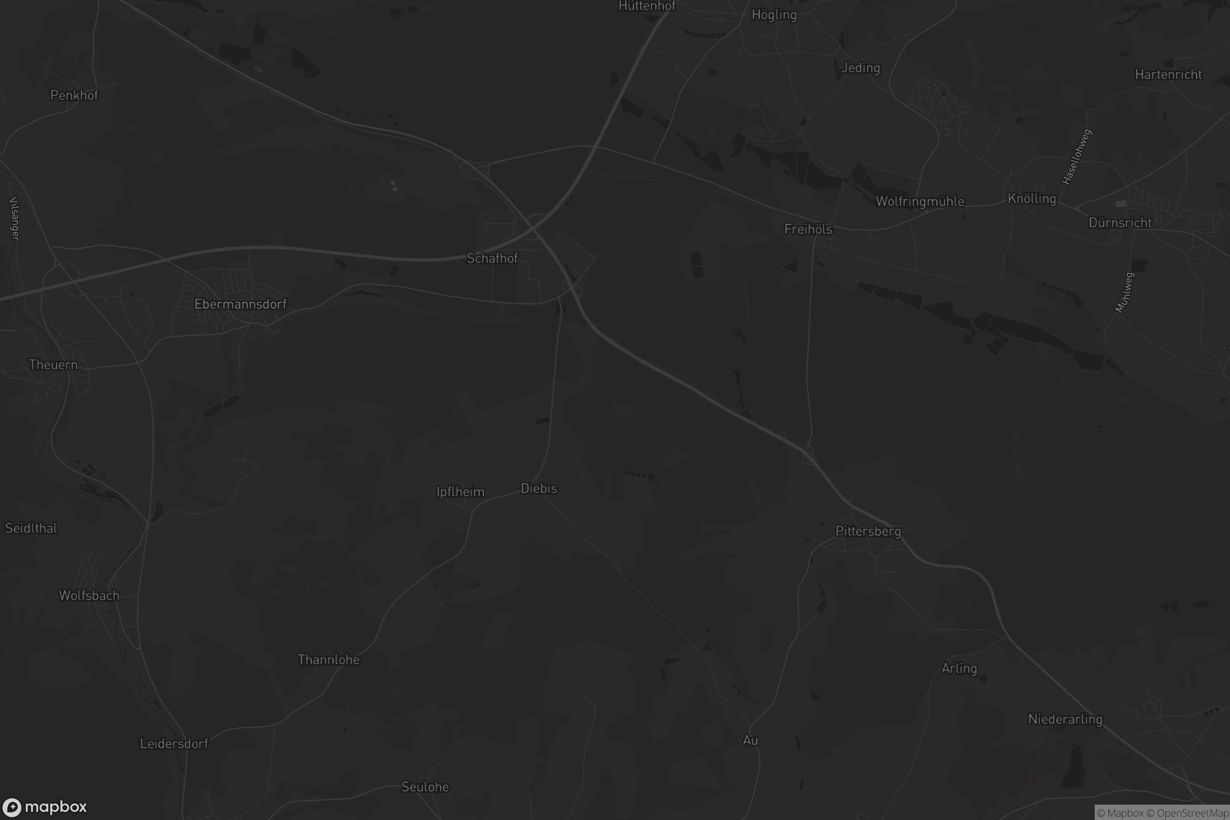 Karte von Ebermannsdorf