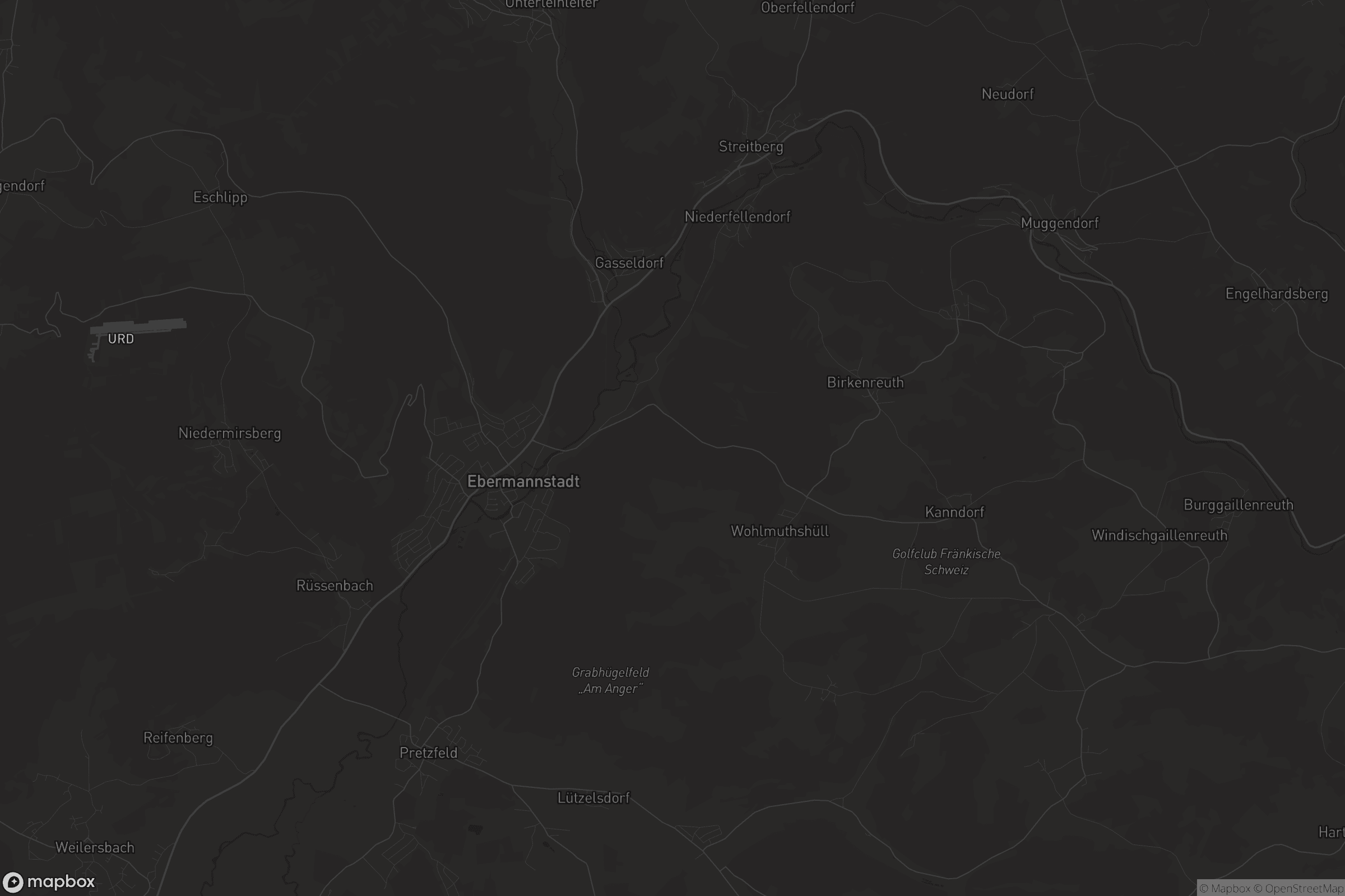 Karte von Ebermannstadt