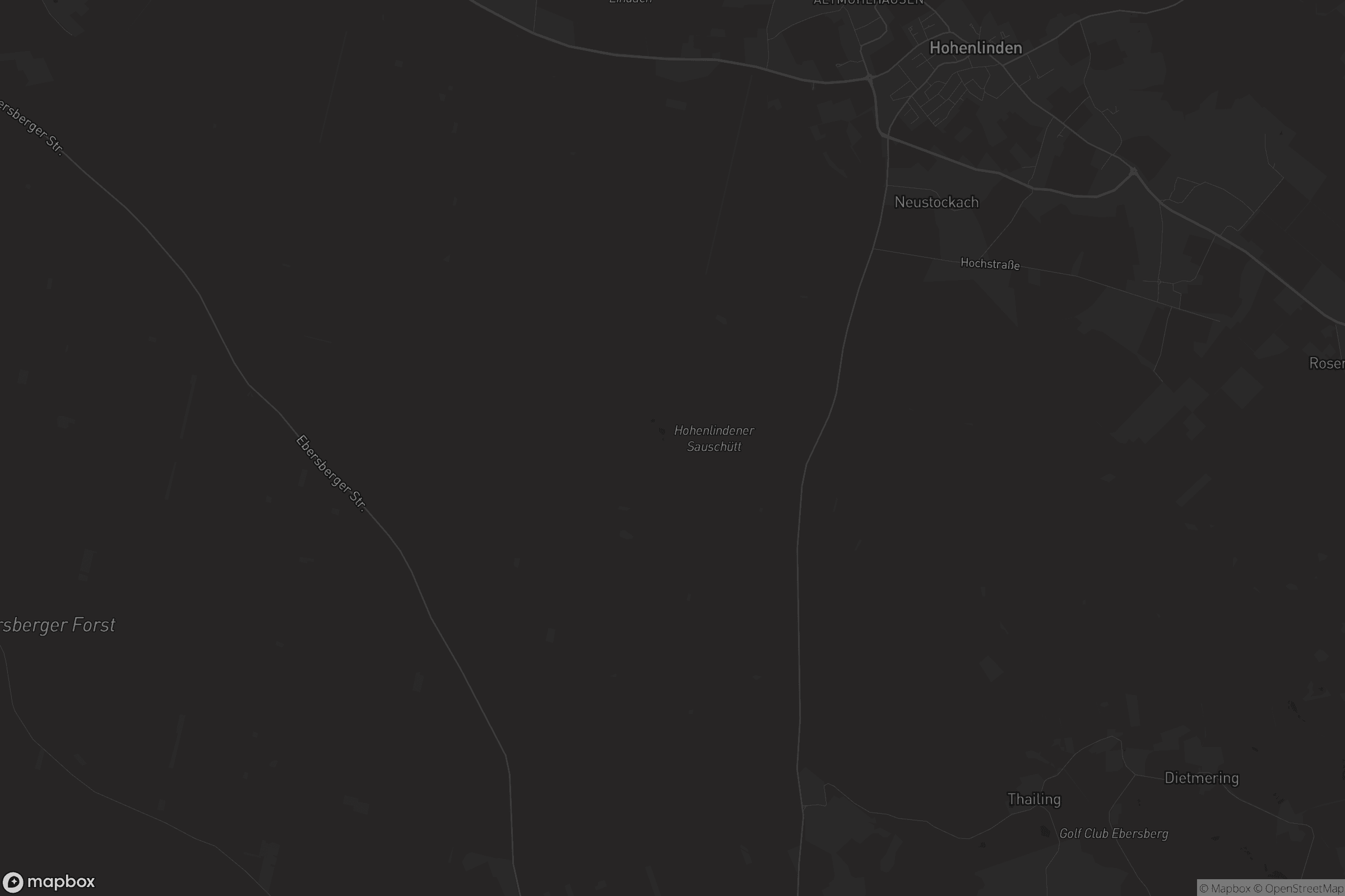 Karte von Ebersberger Forst