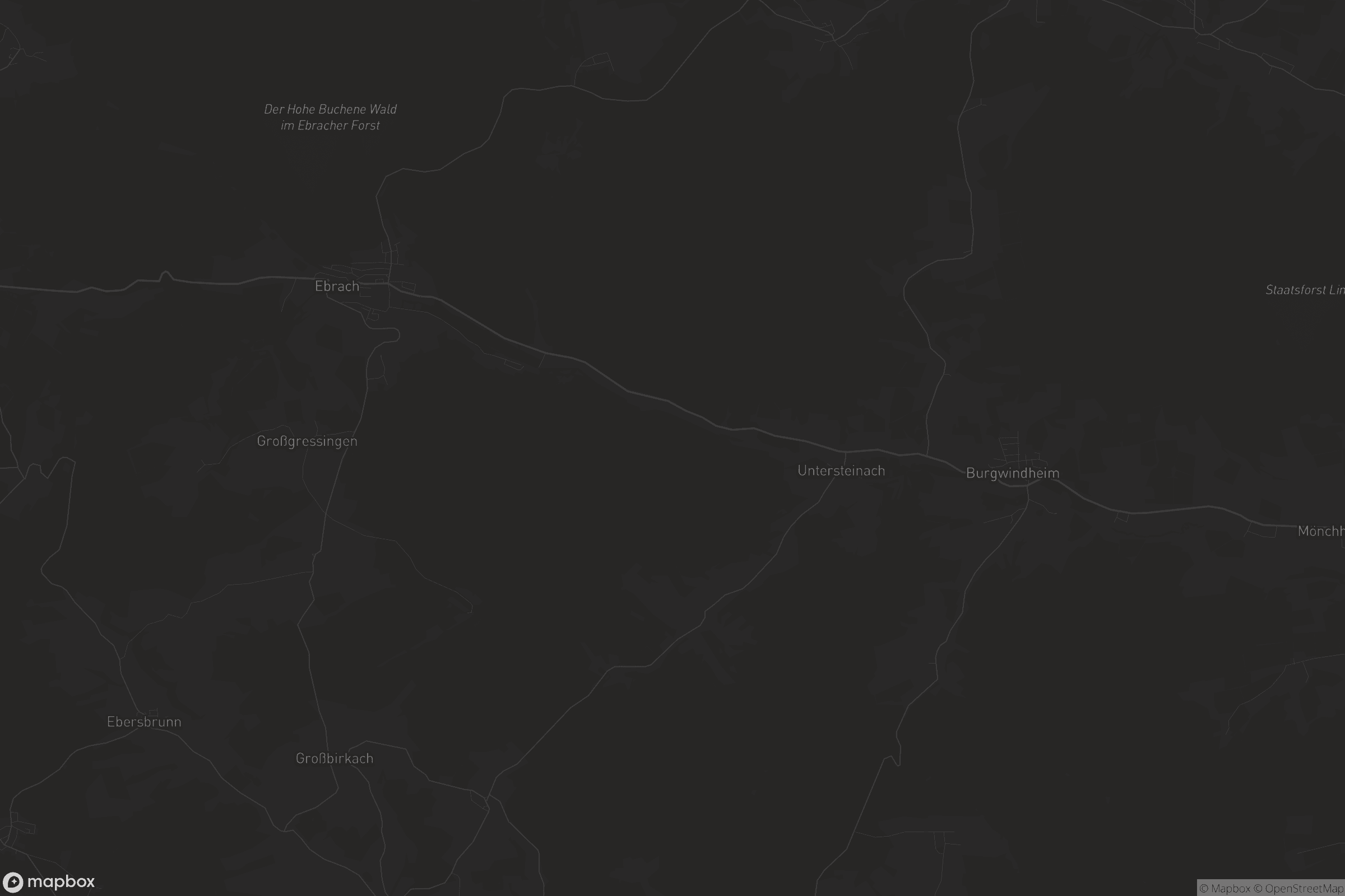 Karte von Ebrach (VGem)