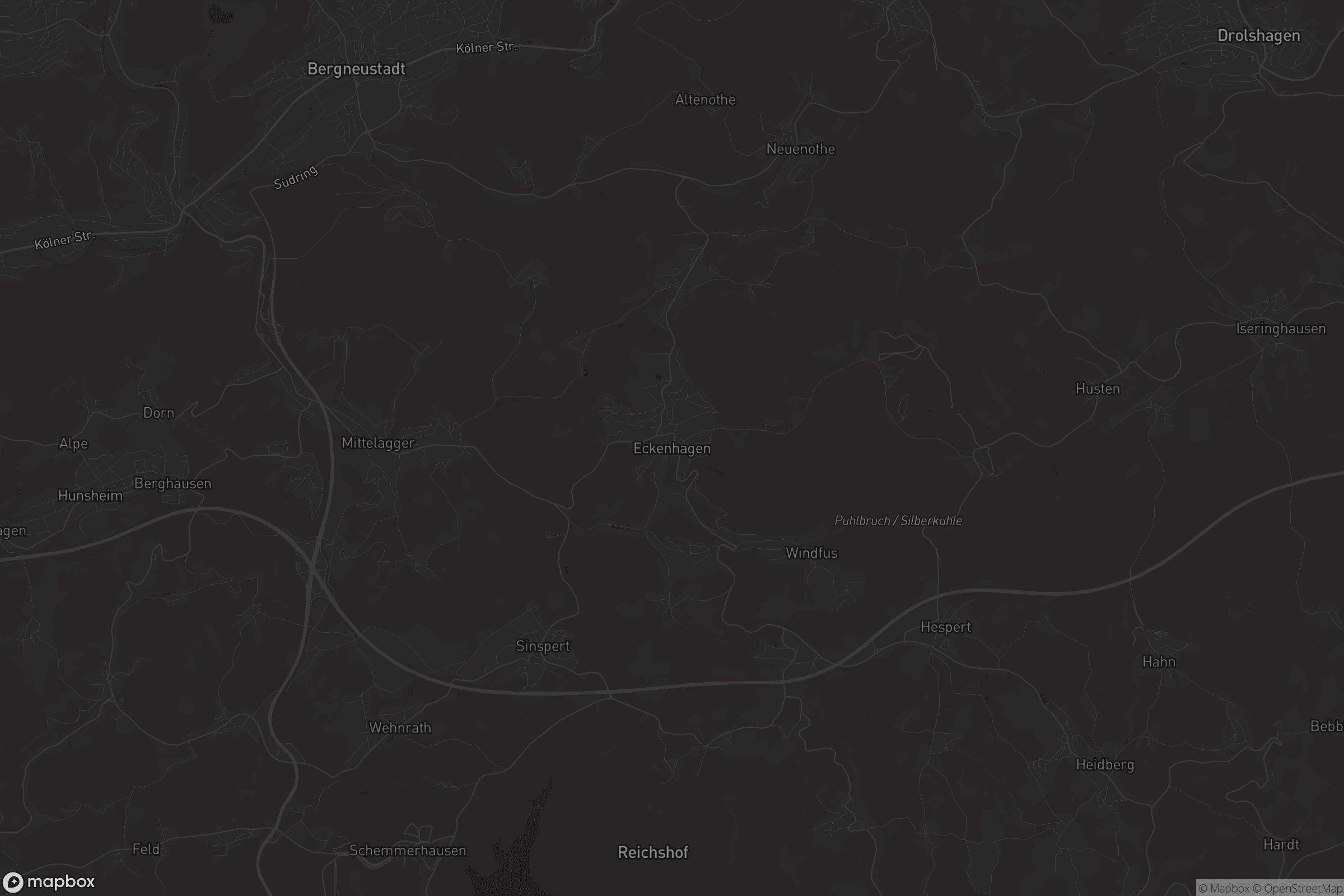 Karte von Eckenhagen