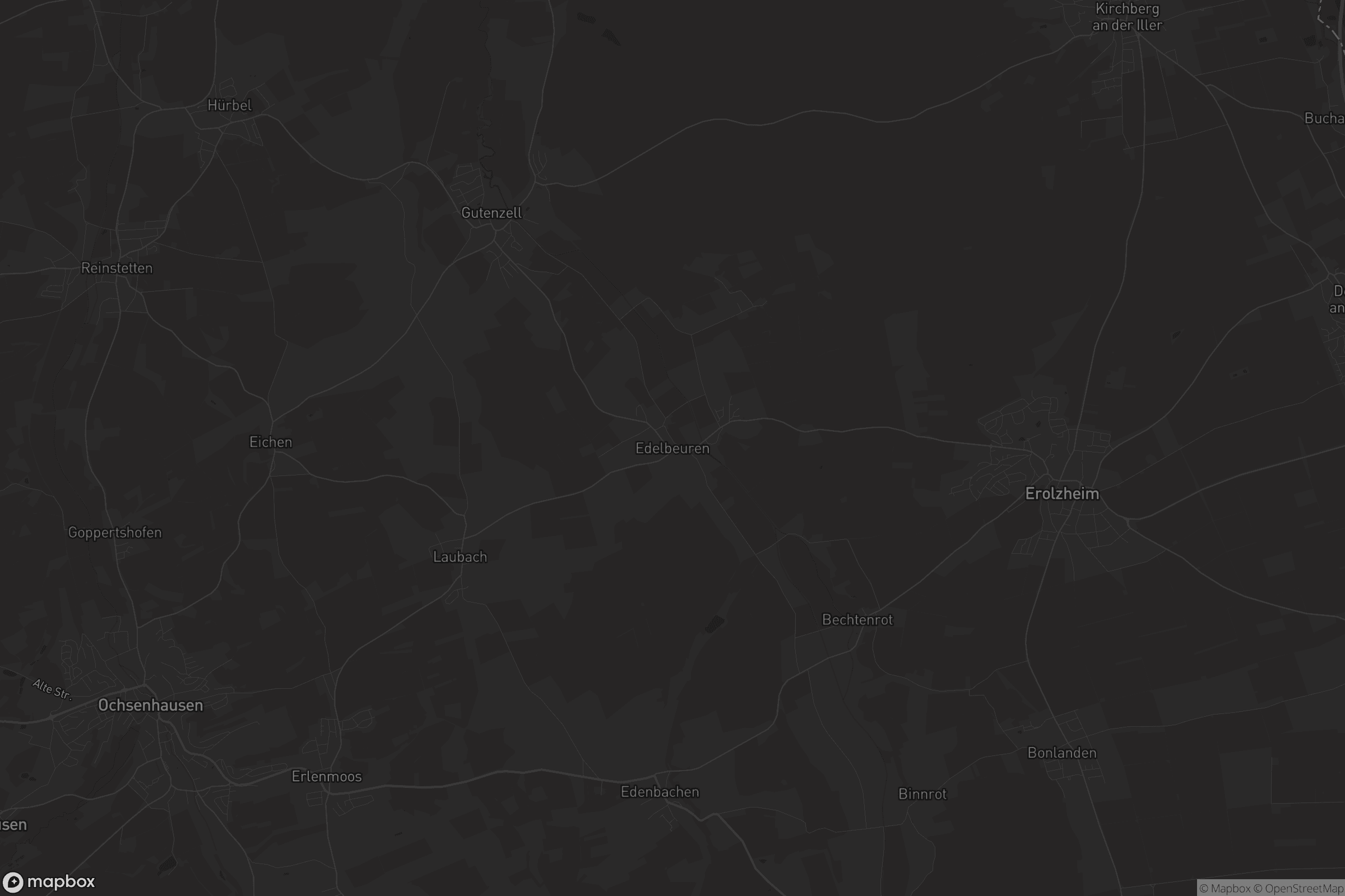 Karte von Edelbeuren