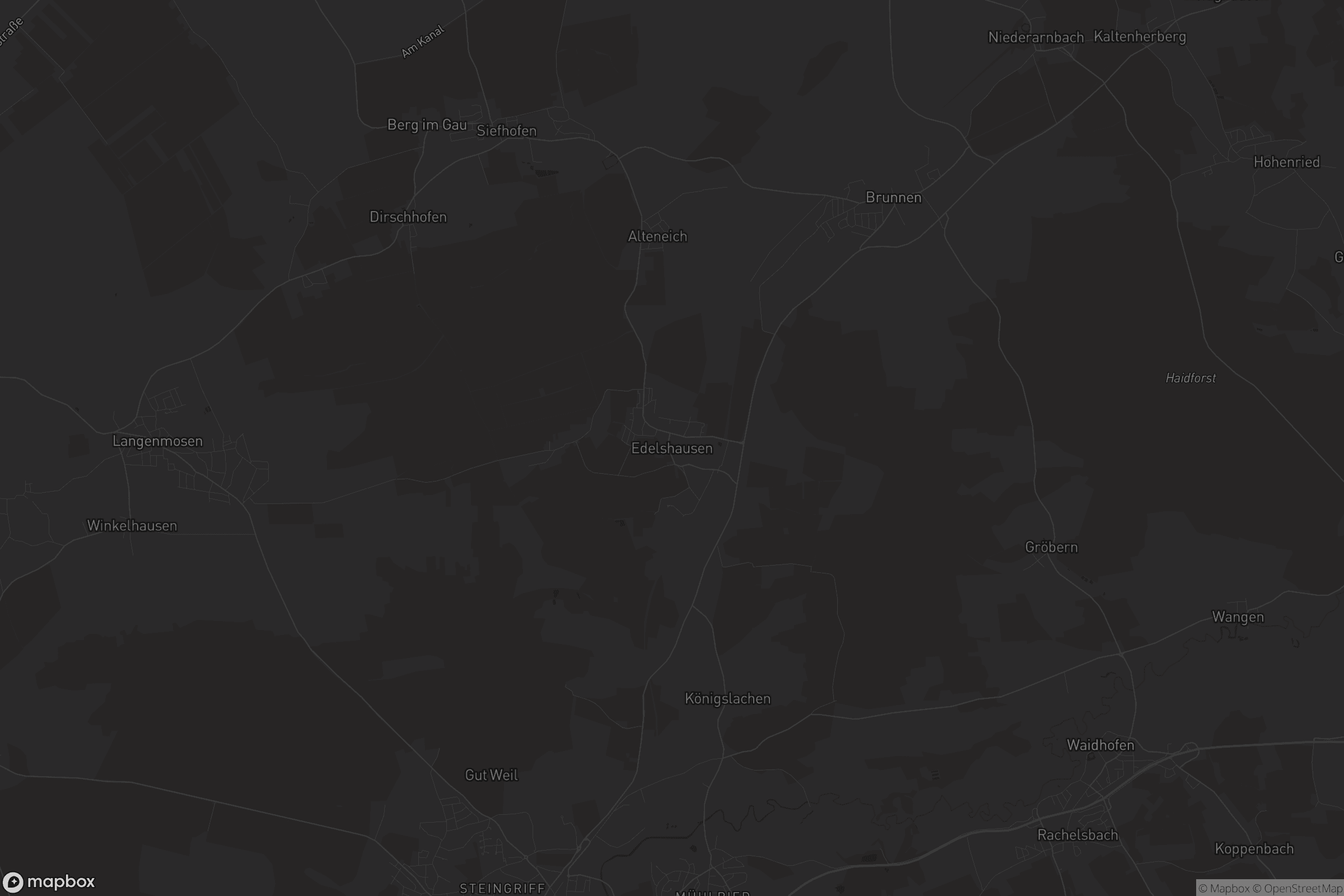 Karte von Edelshausen