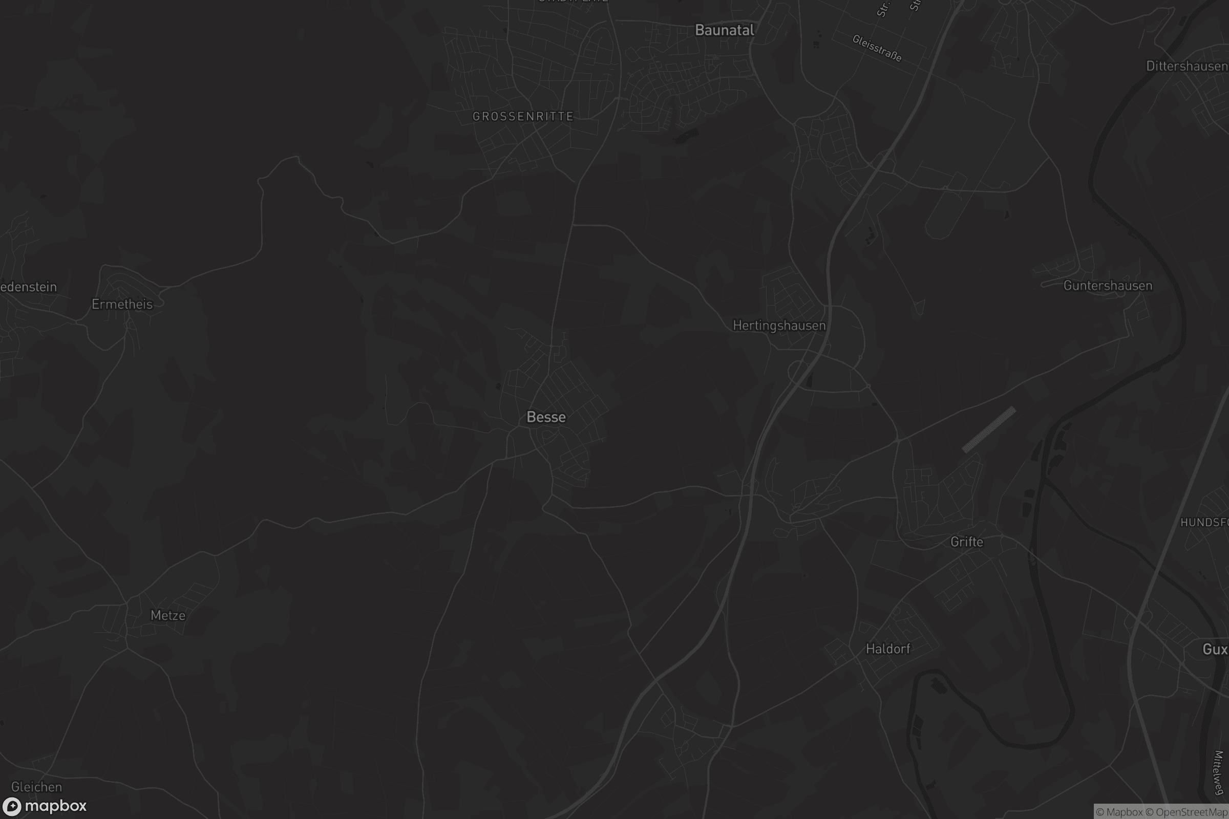 Karte von Edermünde