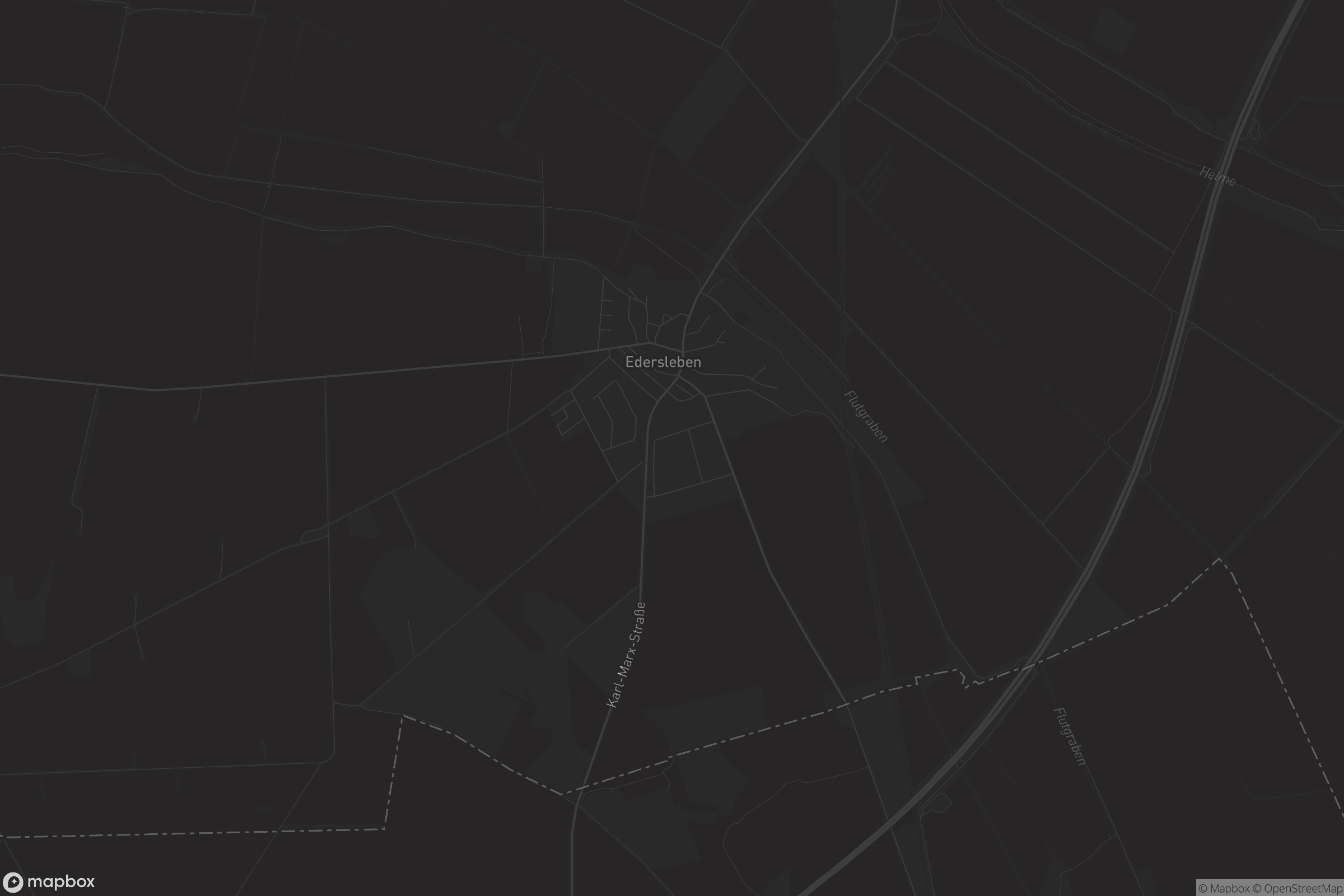 Karte von Edersleben