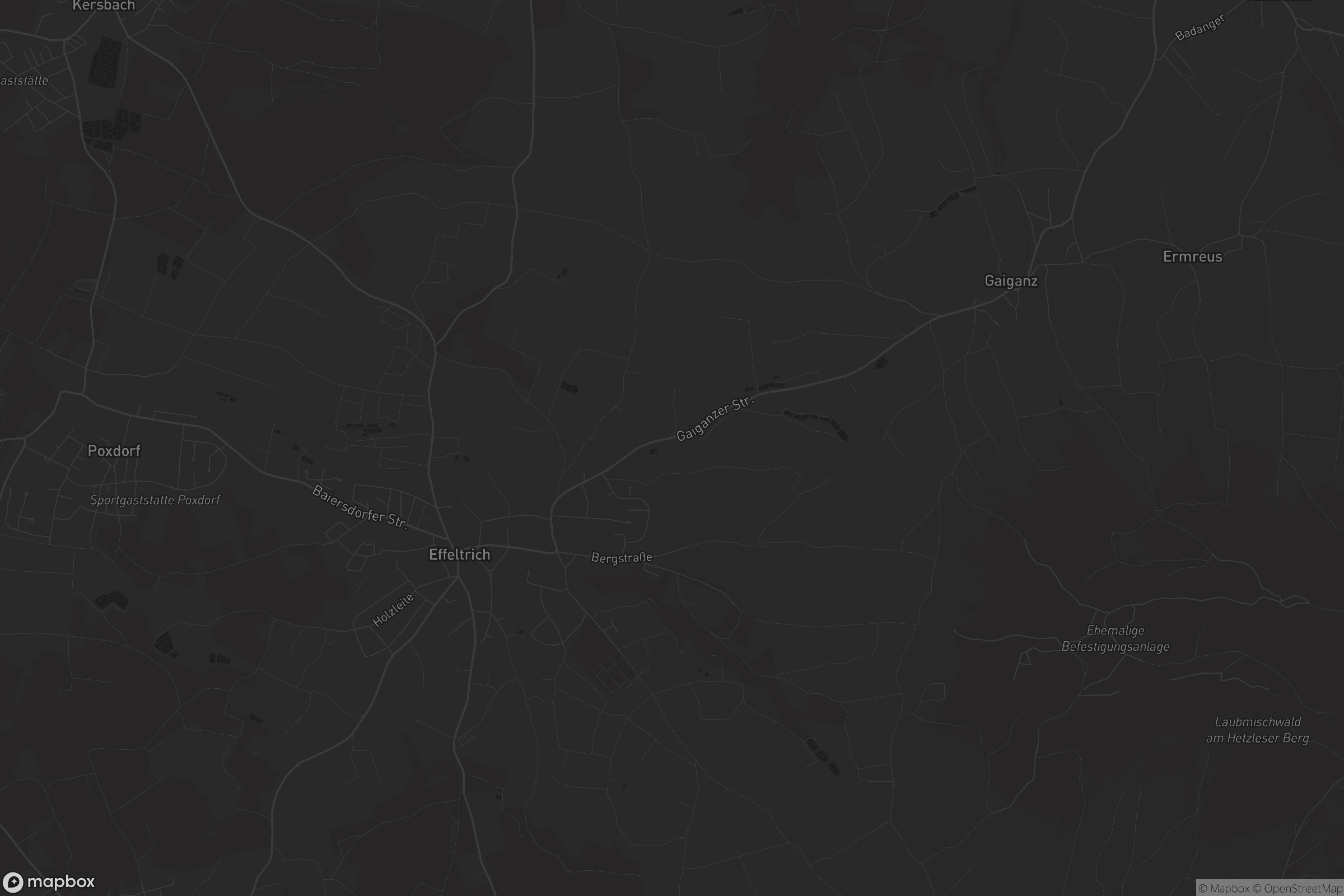 Karte von Effeltrich