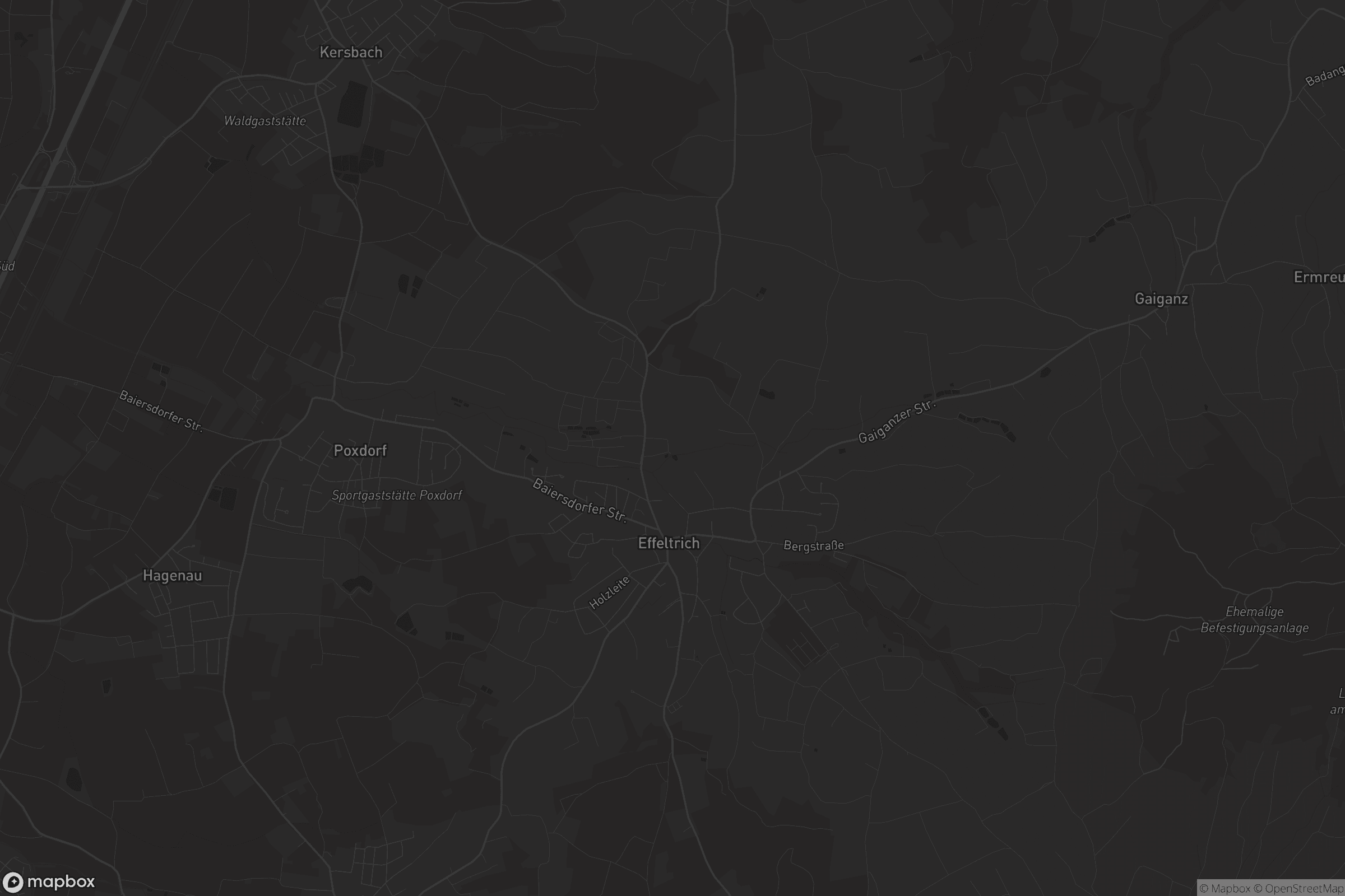 Karte von Effeltrich (VGem)