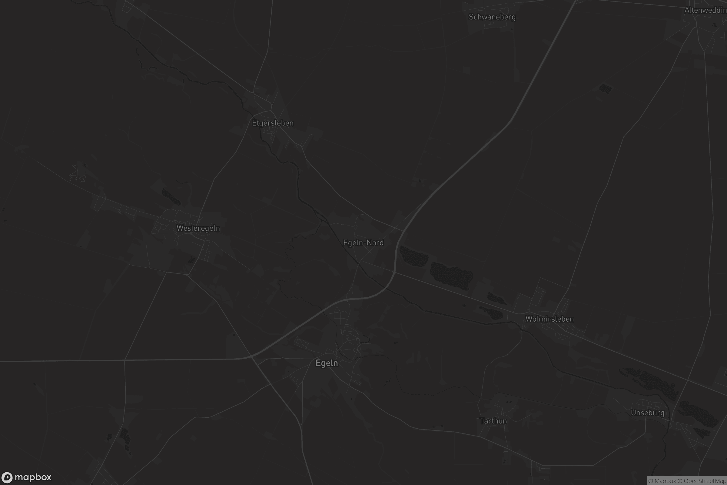 Karte von Egeln-Nord