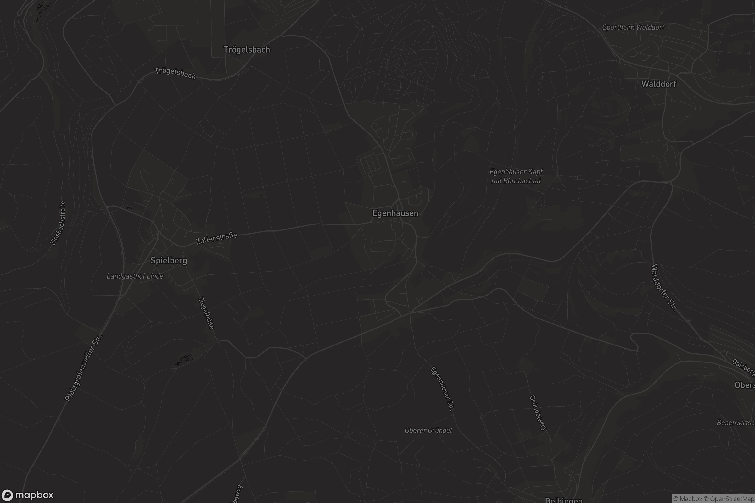 Karte von Egenhausen