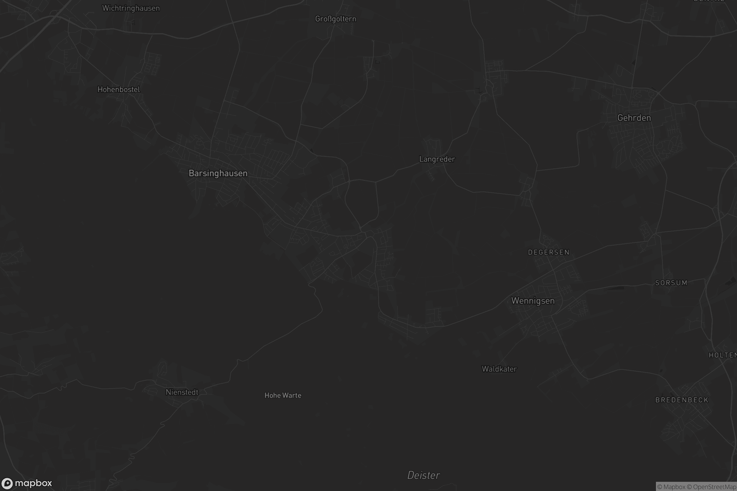 Karte von Egestorf am Deister