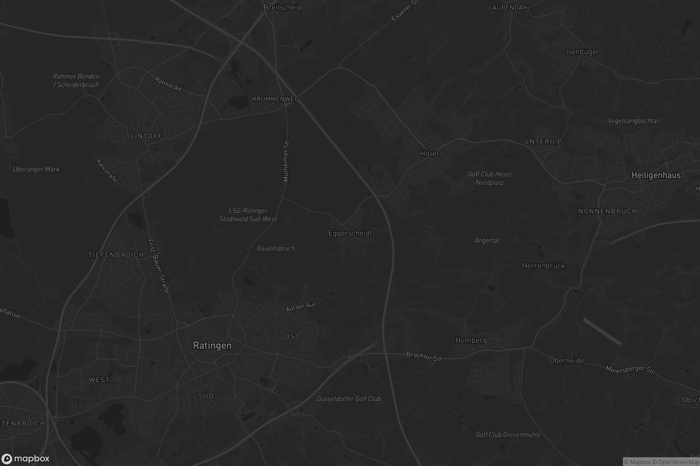 Karte von Eggerscheidt