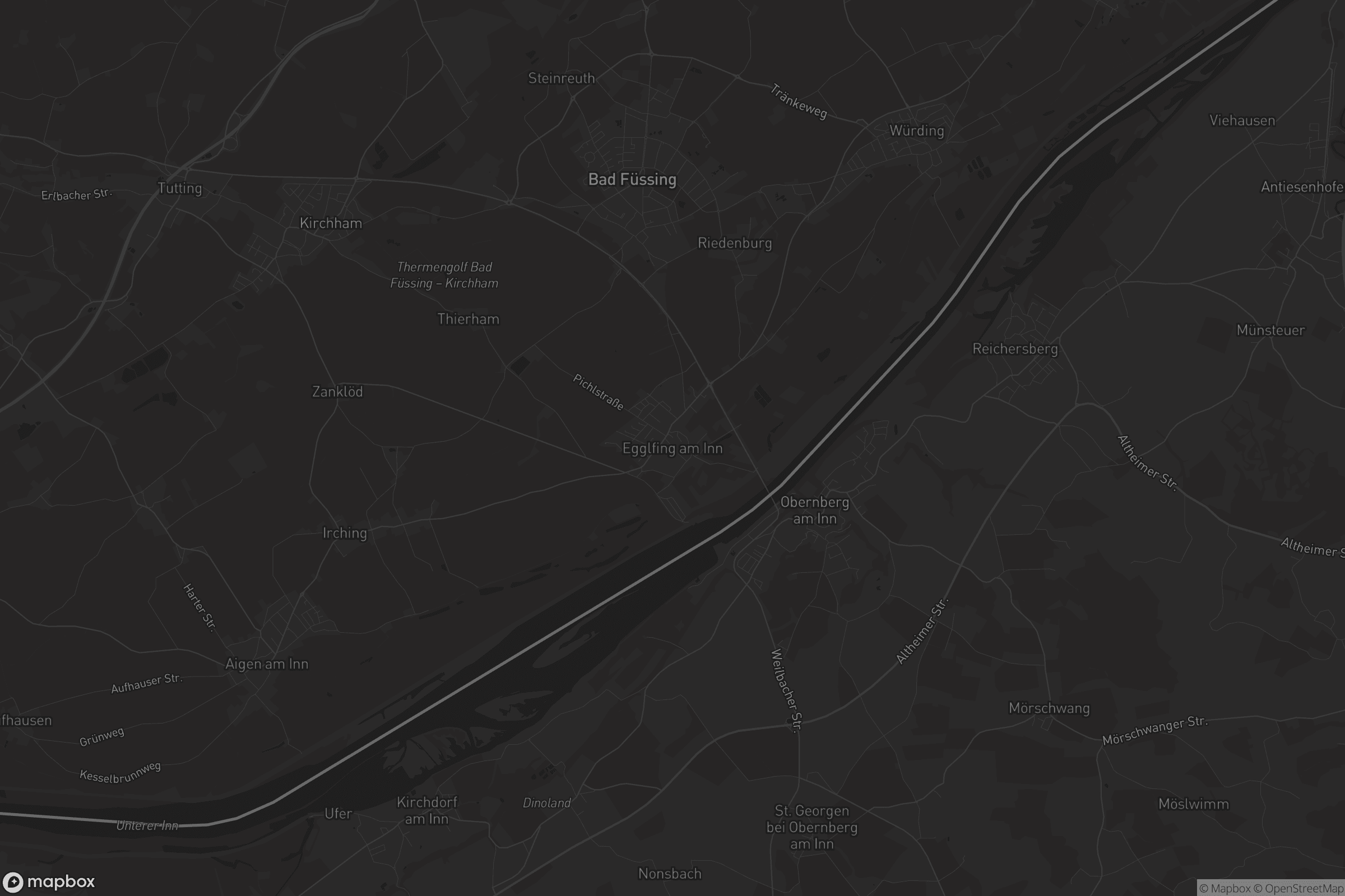Karte von Egglfing am Inn