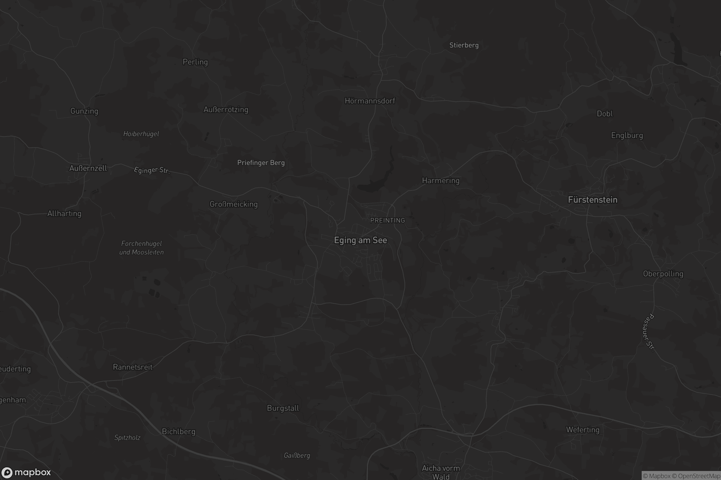 Karte von Eging am See
