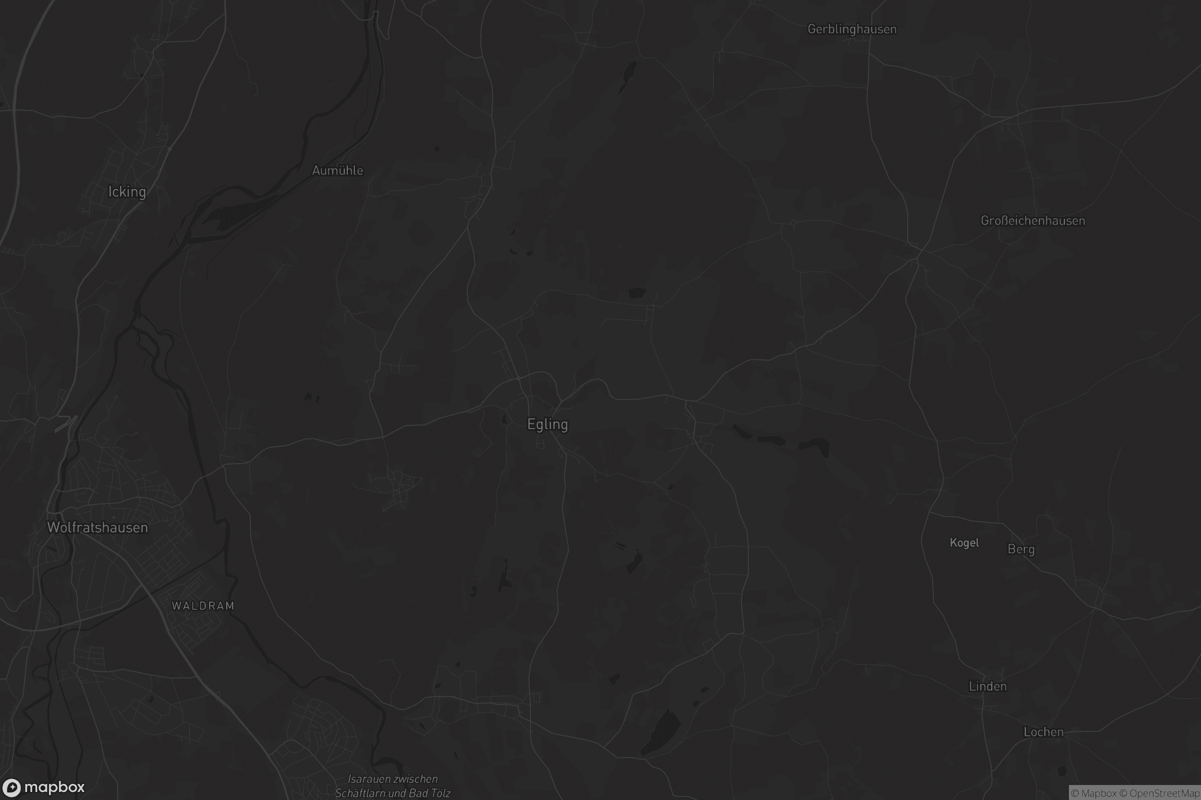 Karte von Egling