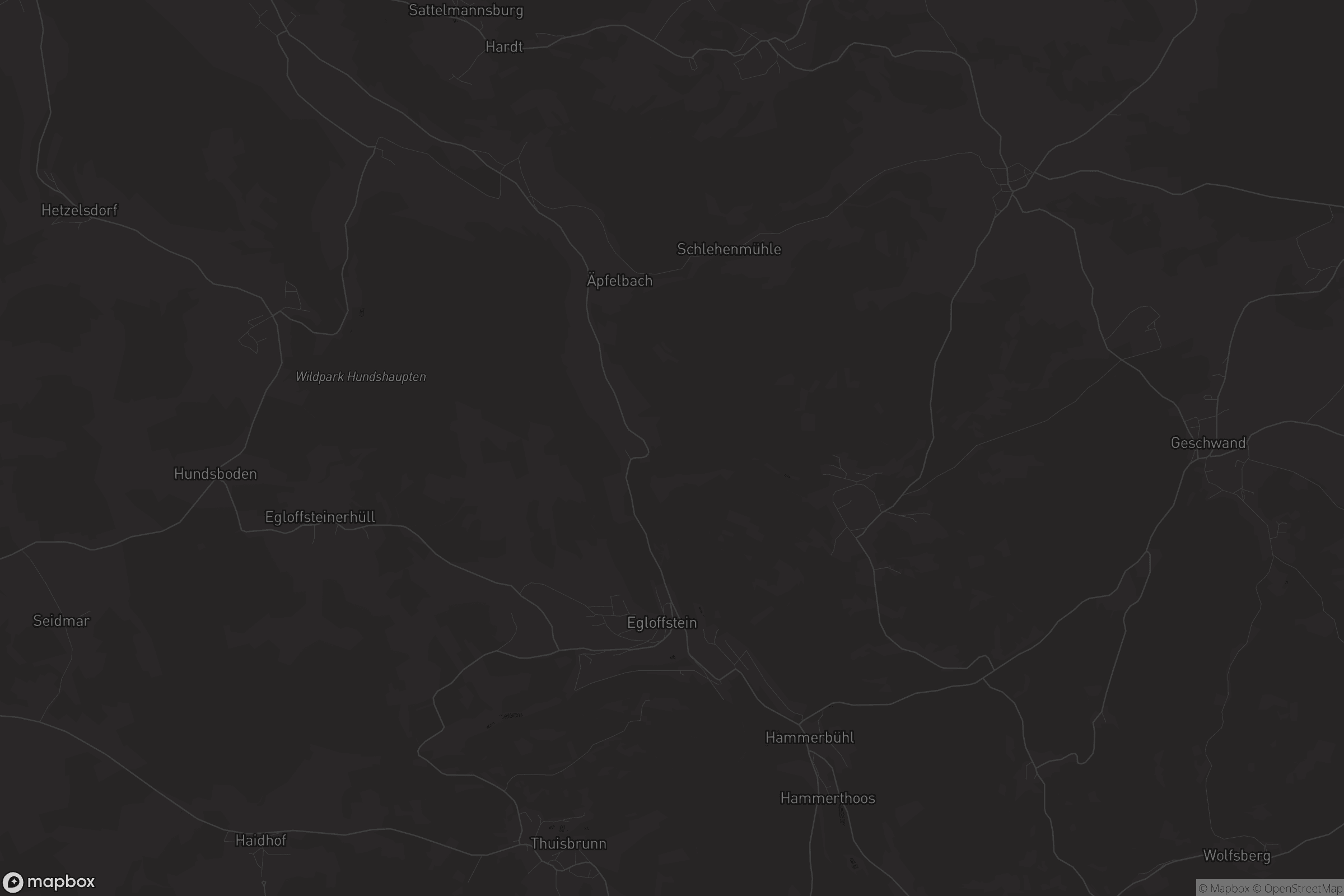 Karte von Egloffstein