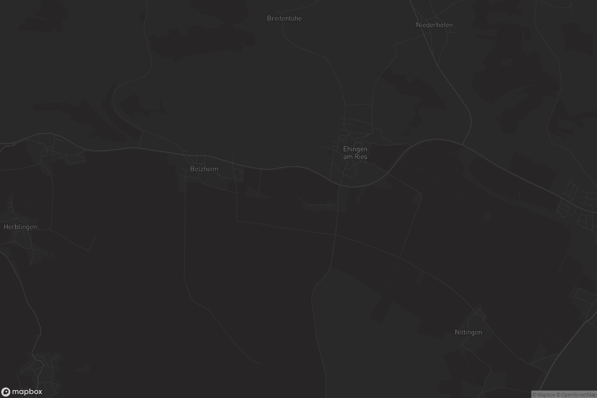 Karte von Ehingen a.Ries