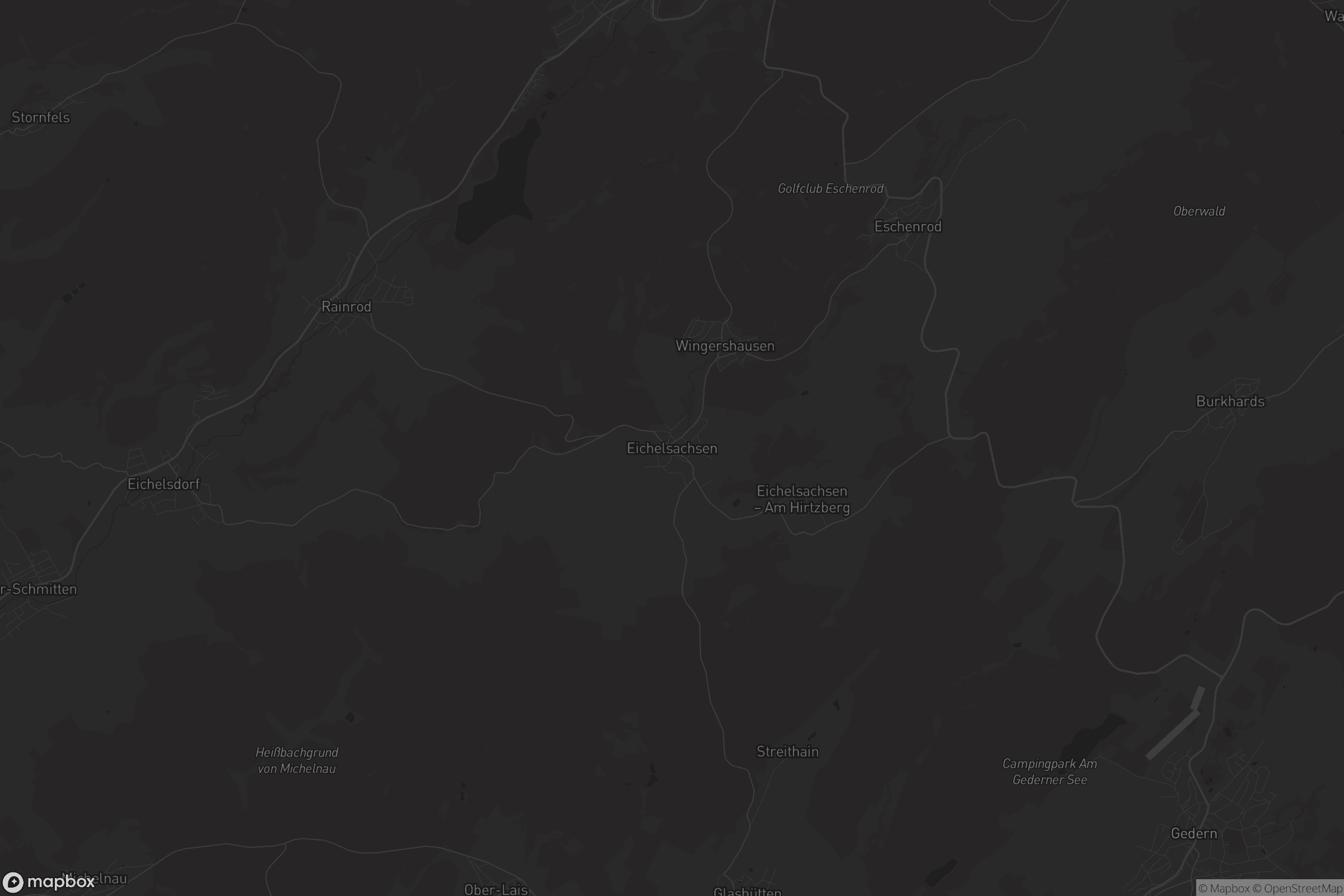 Karte von Eichelsachsen