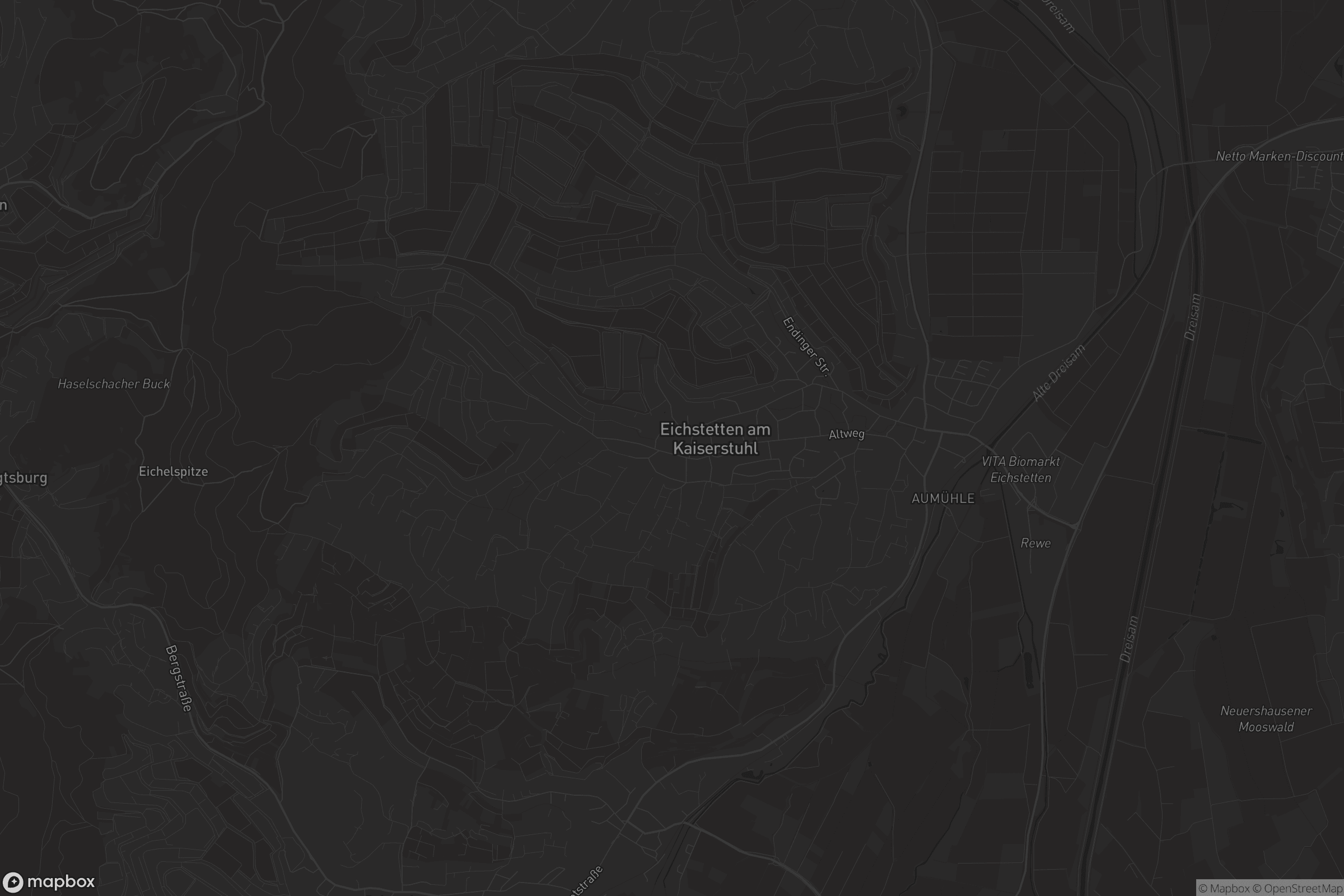 Karte von Eichstetten am Kaiserstuhl