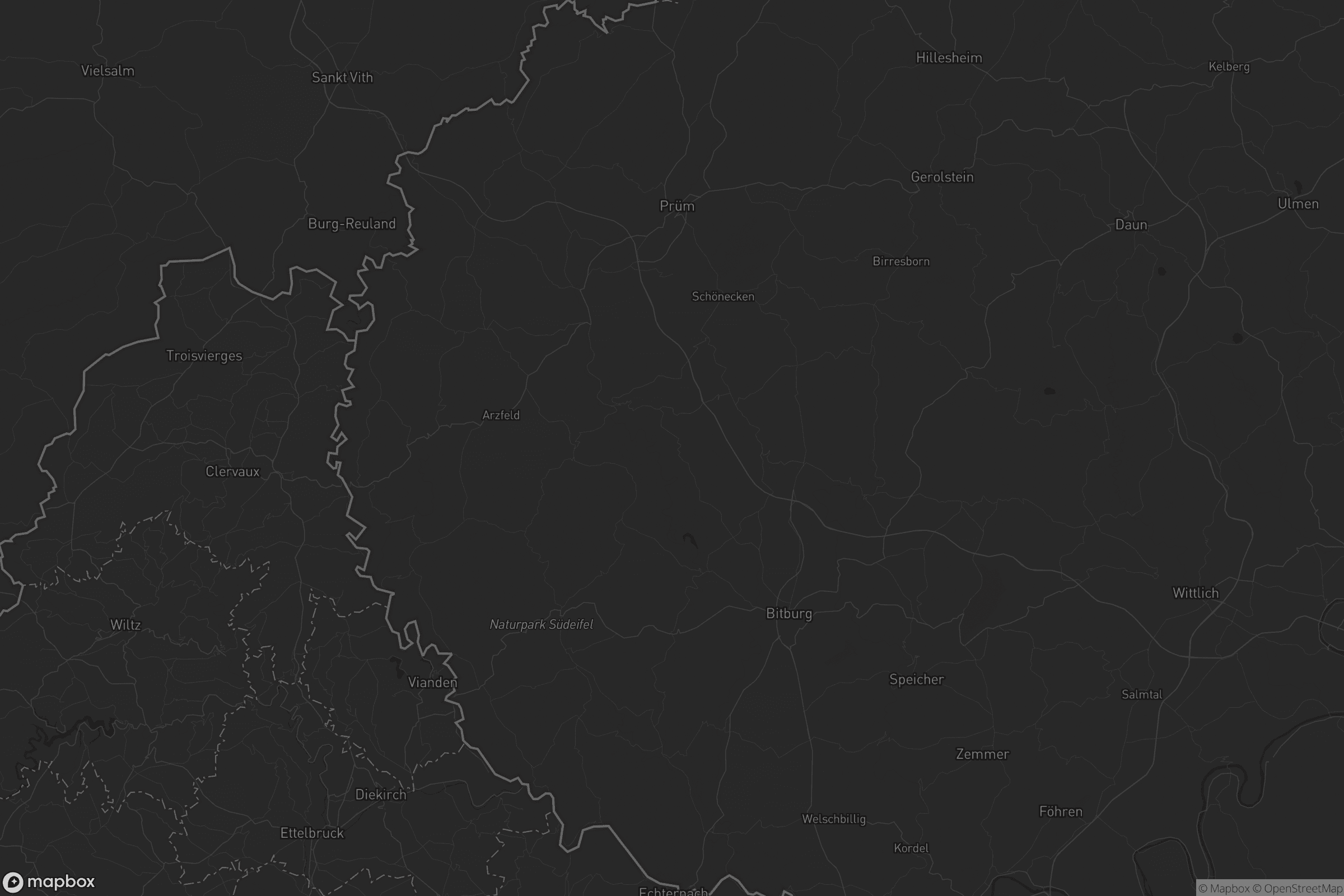 Karte von Eifelkreis Bitburg-Prüm