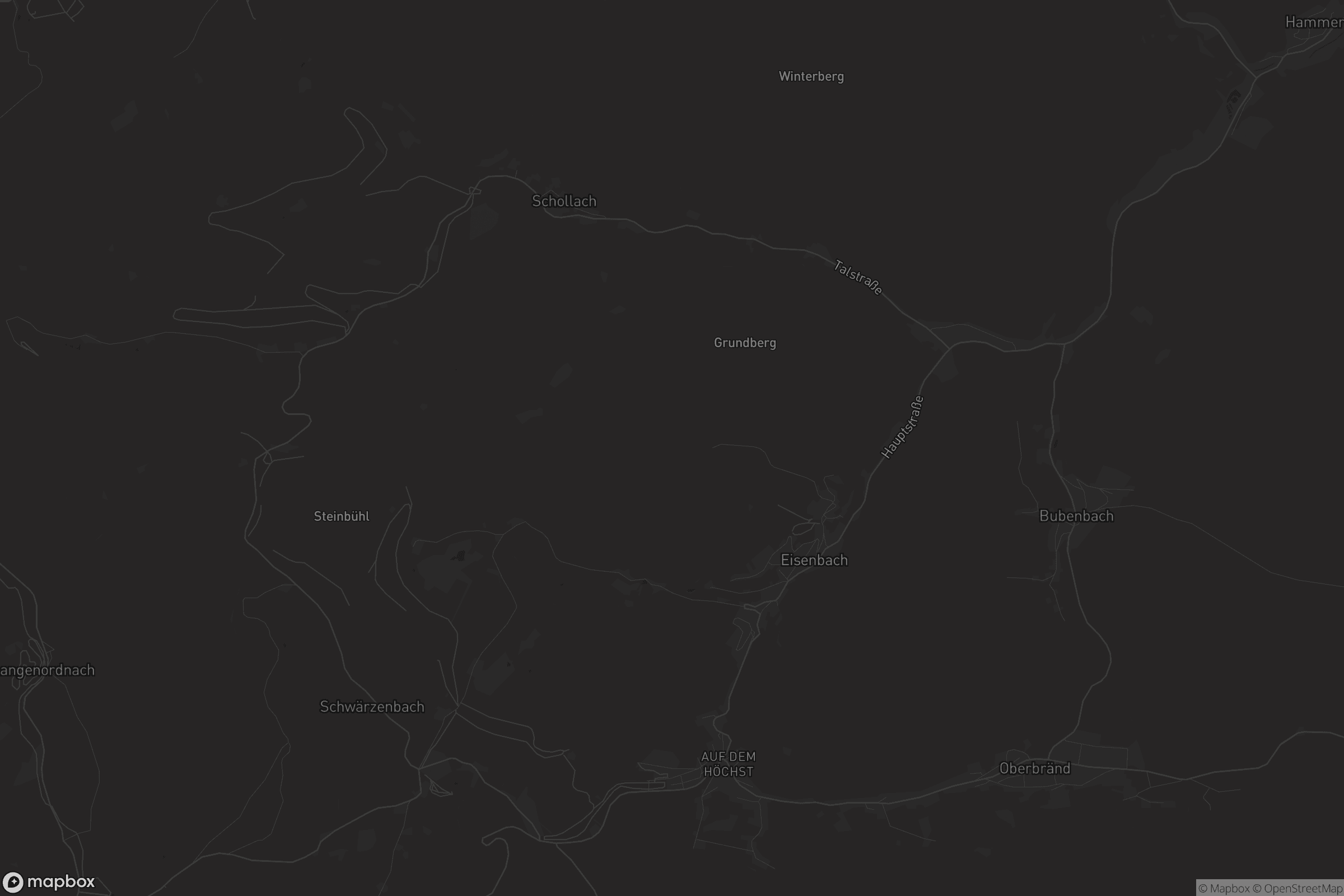 Karte von Eisenbach (Hochschwarzwald)