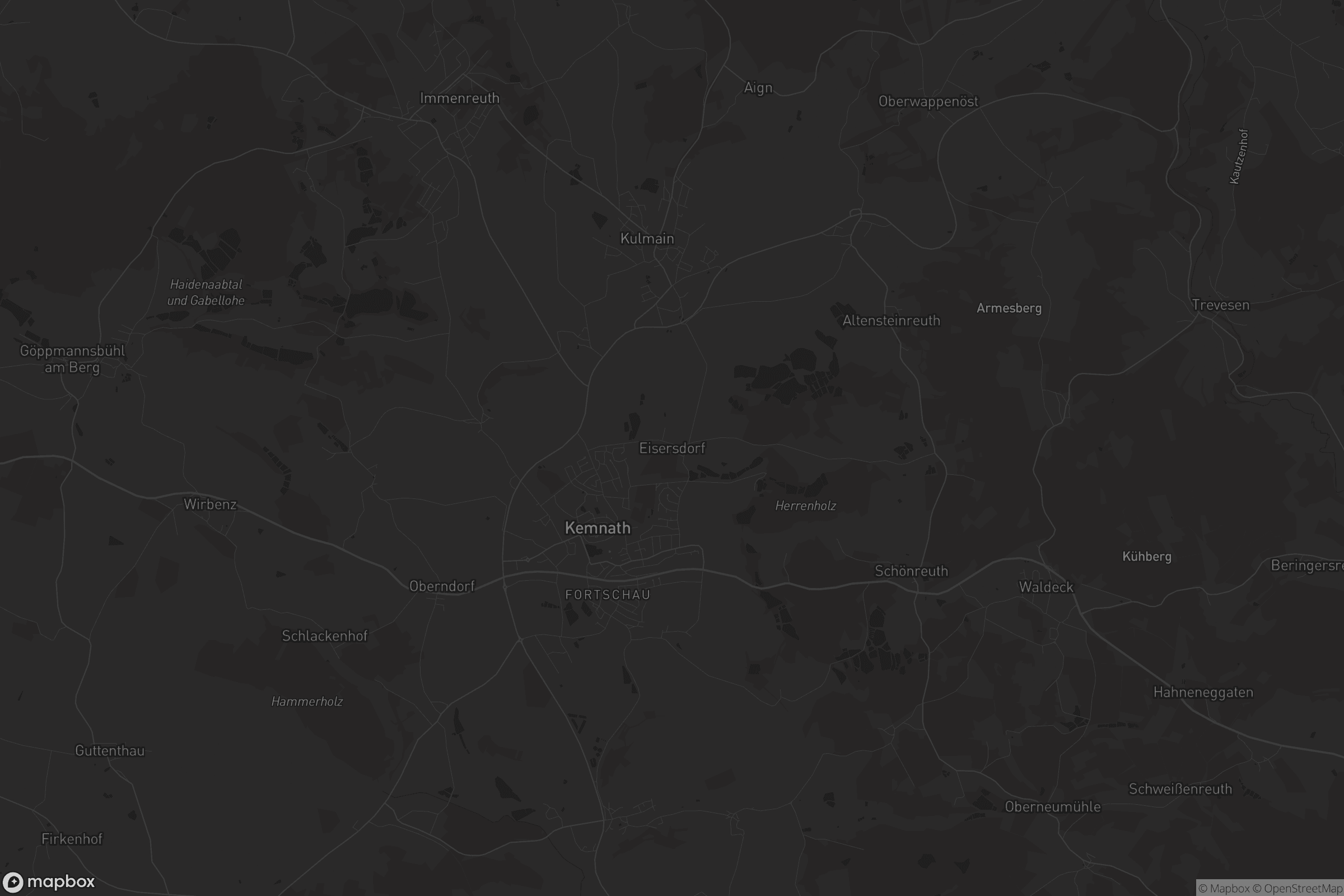 Karte von Eisersdorf