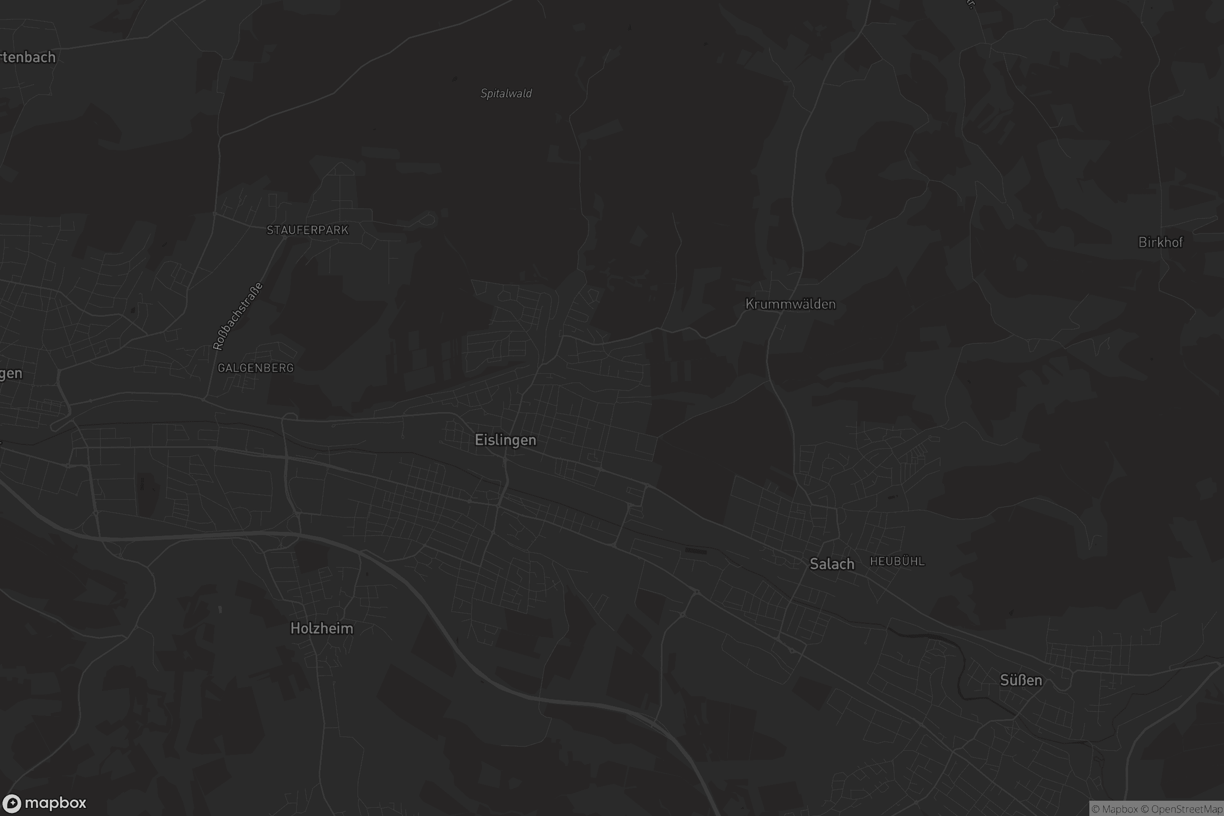 Karte von Eislingen/Fils