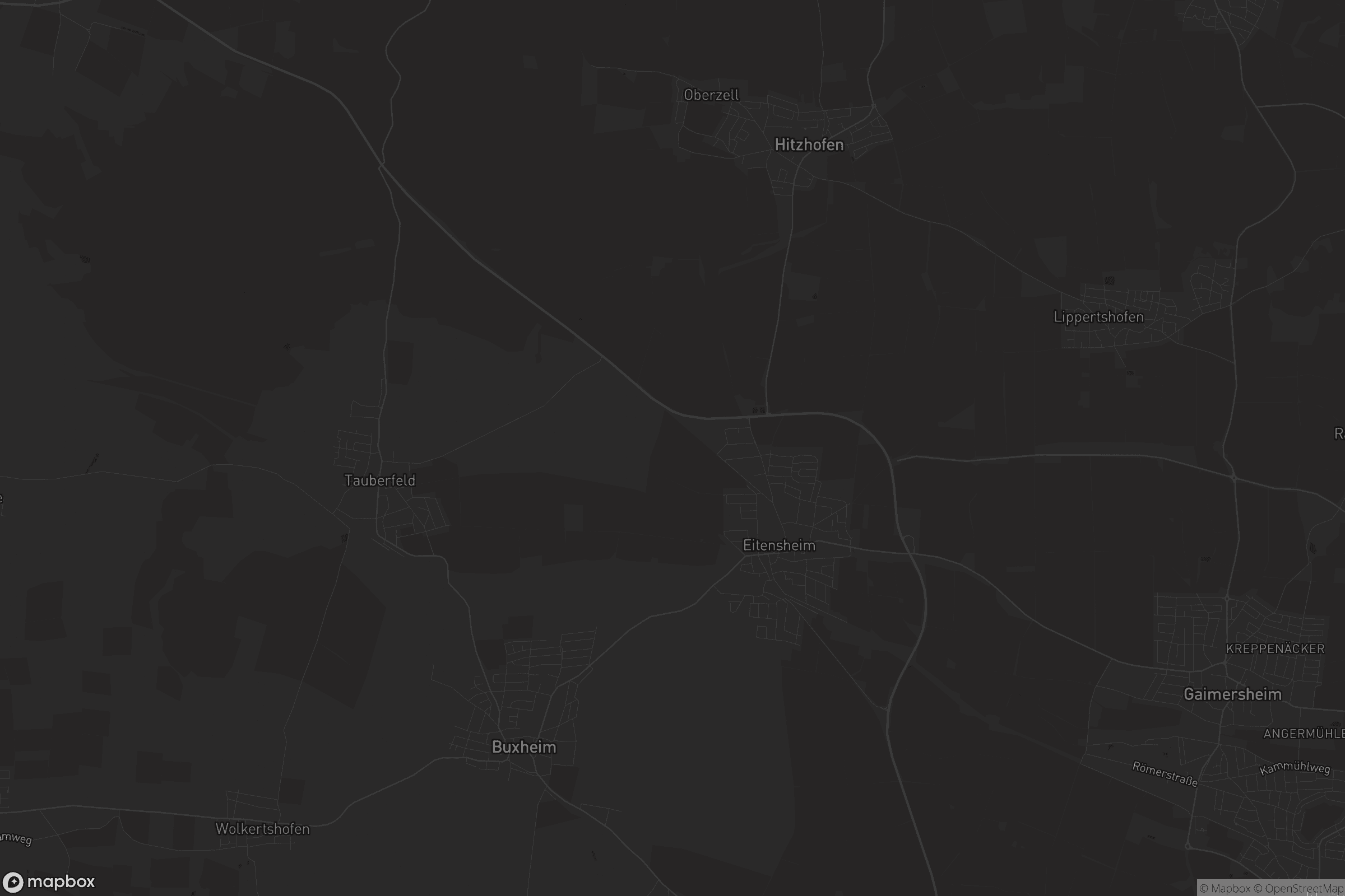 Karte von Eitensheim