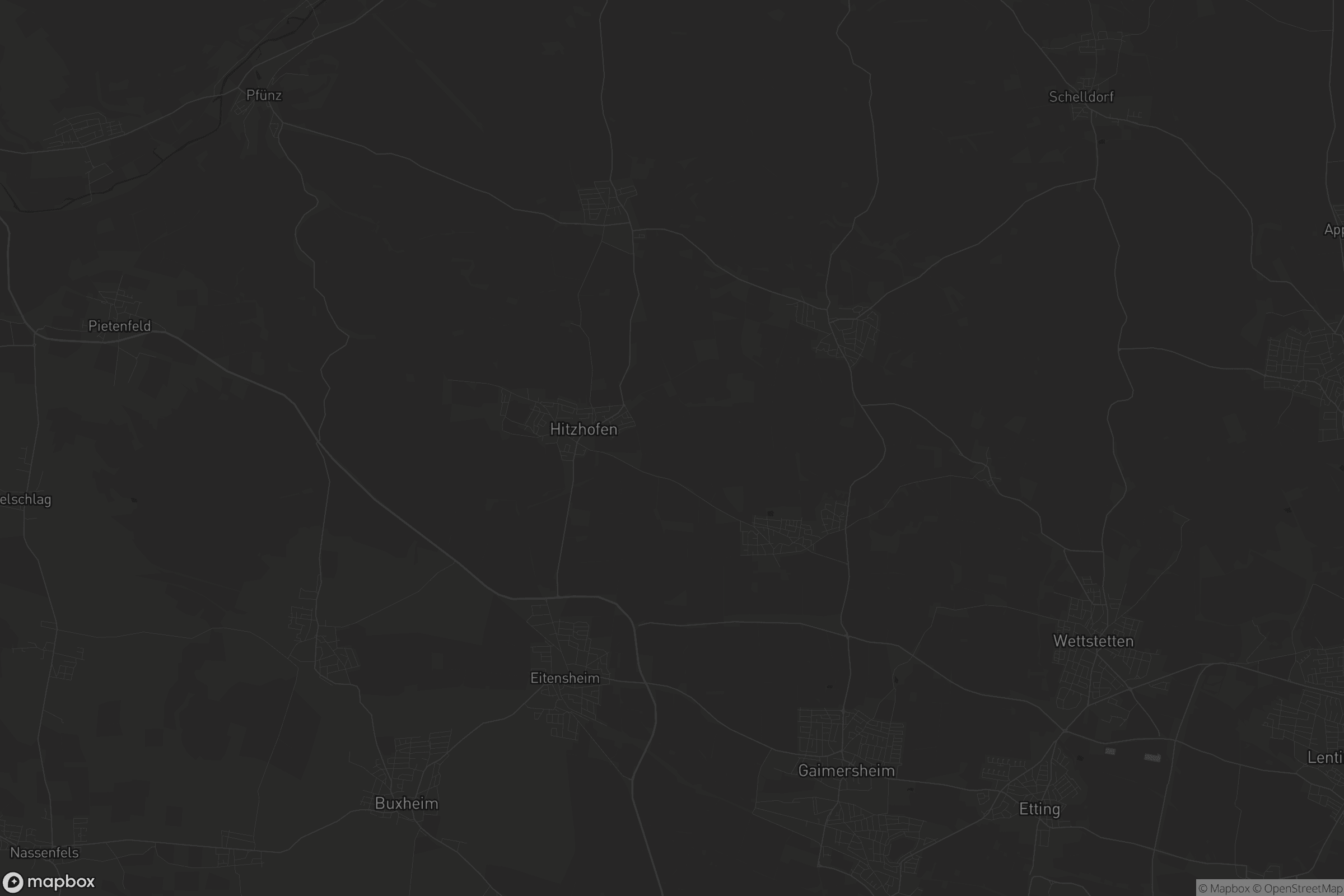 Karte von Eitensheim (VGem)