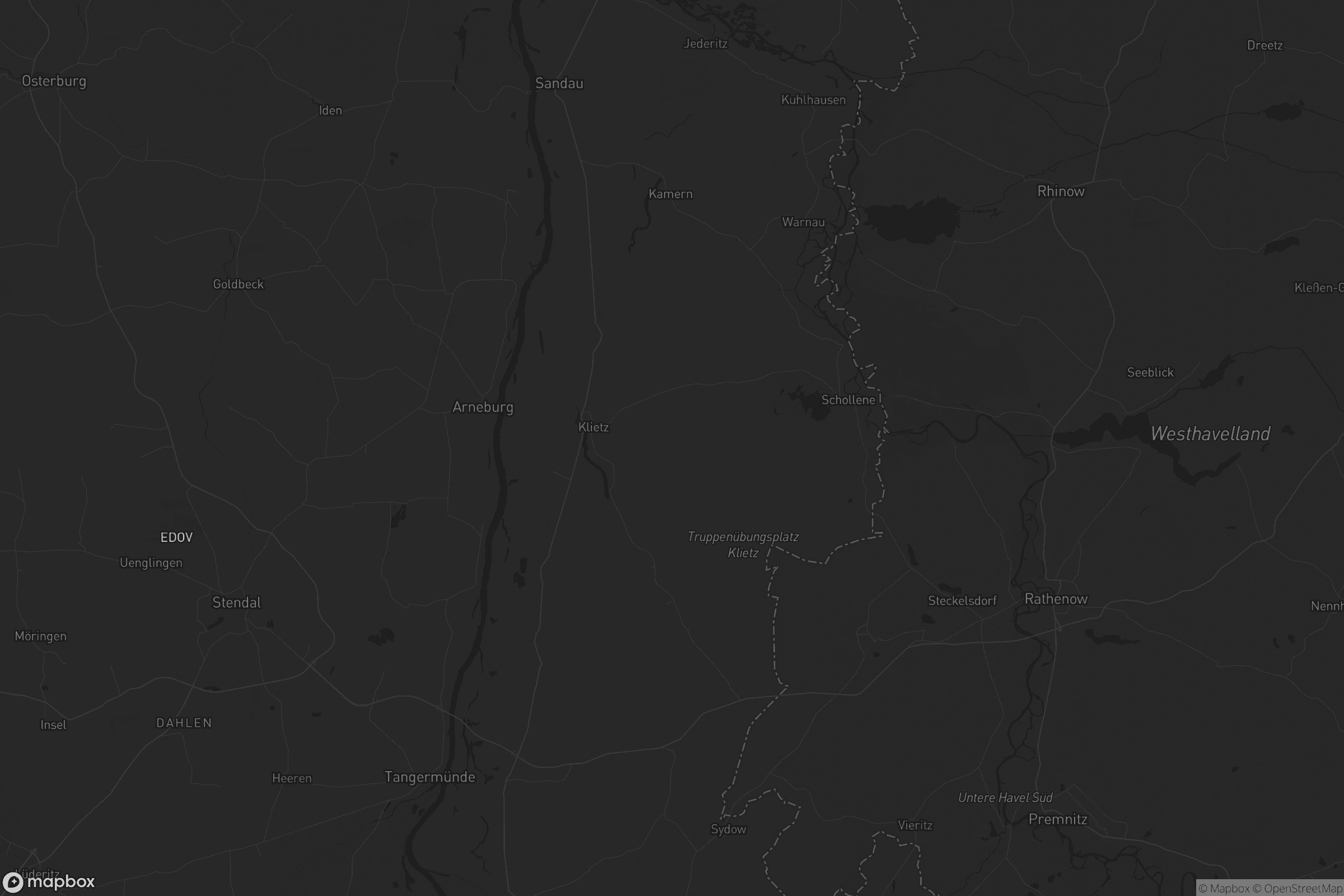 Karte von Elbe-Havel-Land