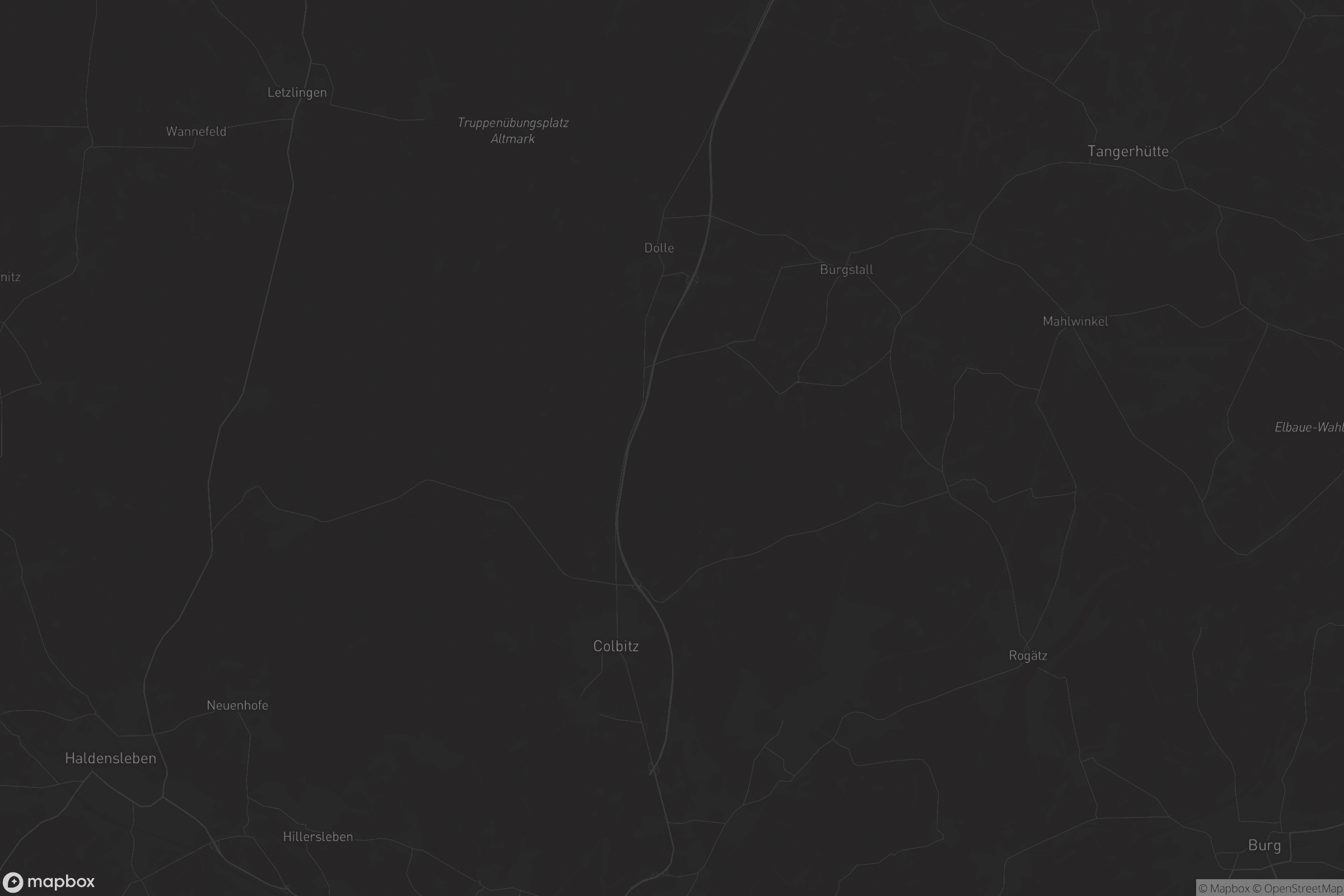 Karte von Elbe-Heide