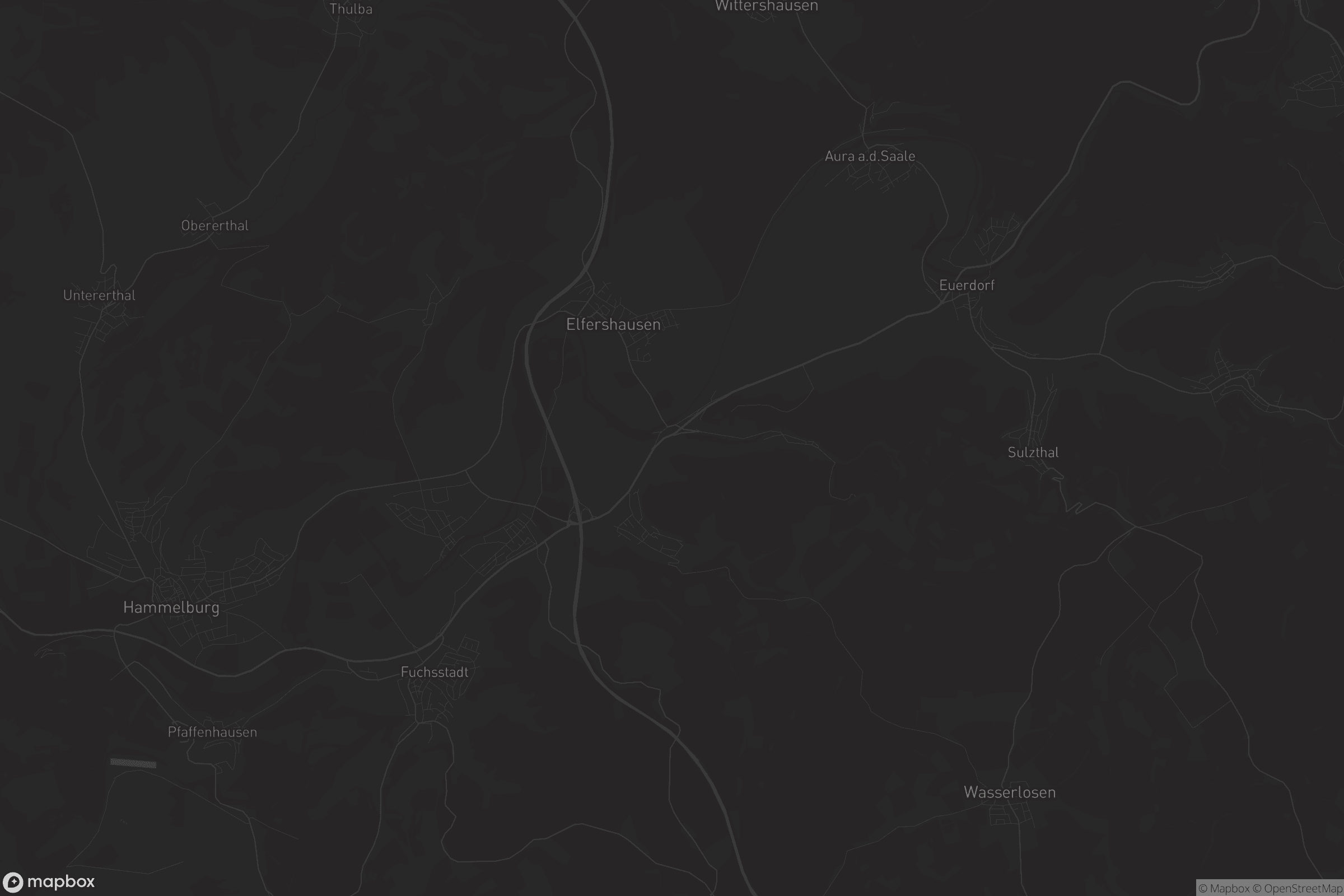 Karte von Elfershausen