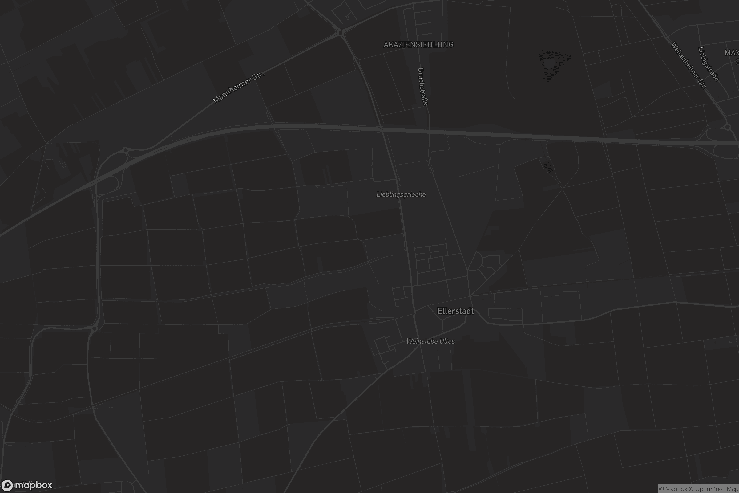 Karte von Ellerstadt