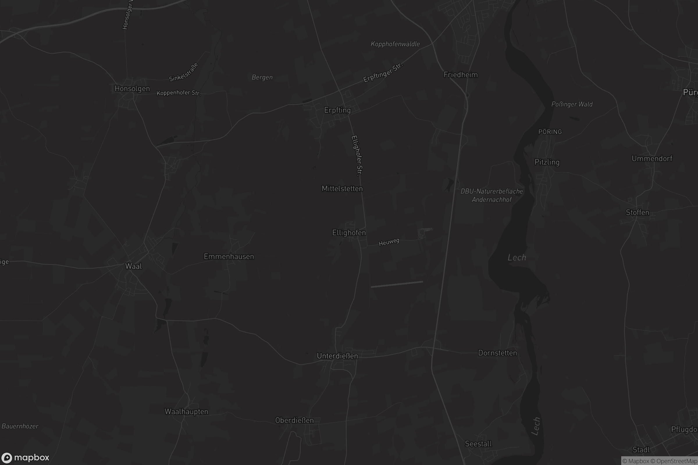 Karte von Ellighofen