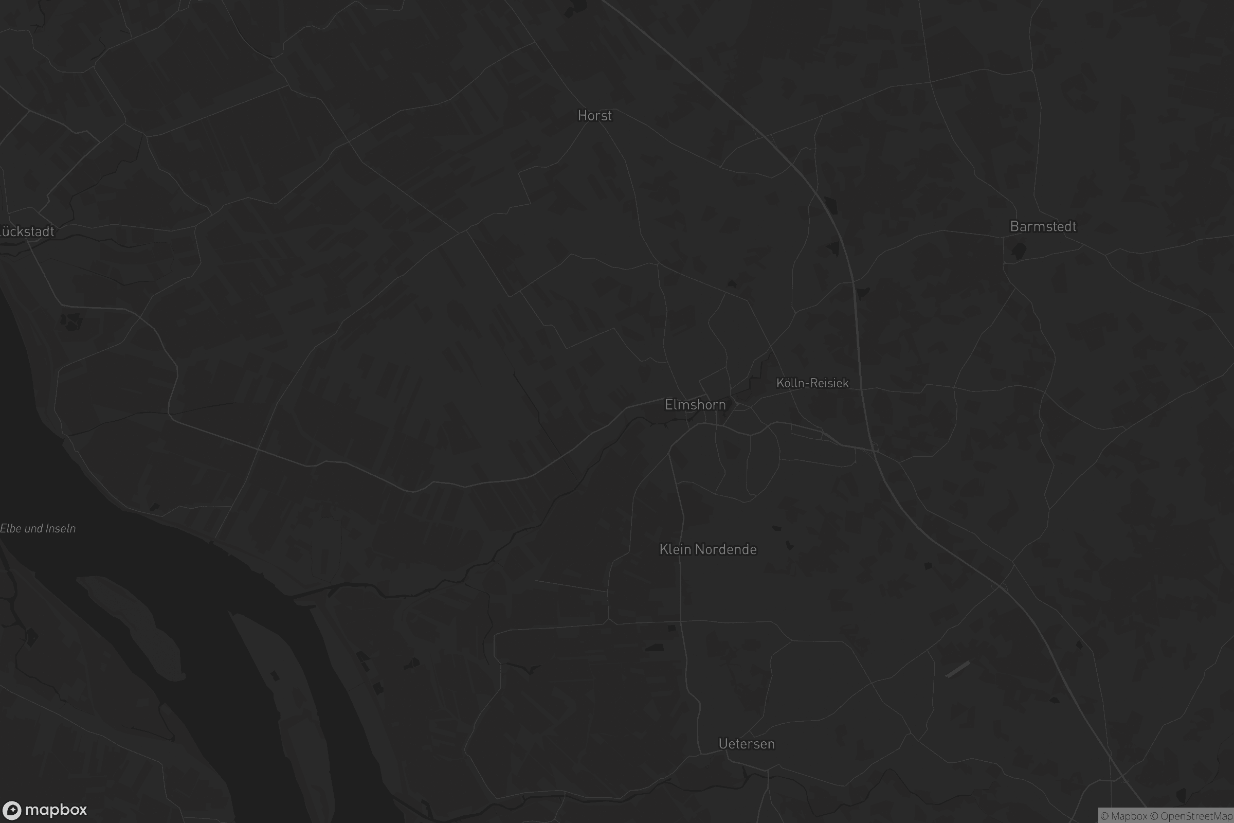 Karte von Elmshorn-Land