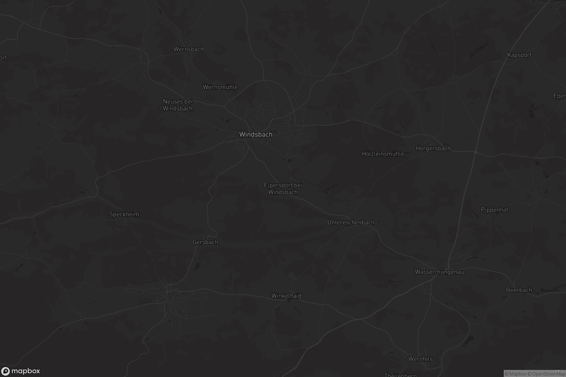 Karte von Elpersdorf bei Windsbach