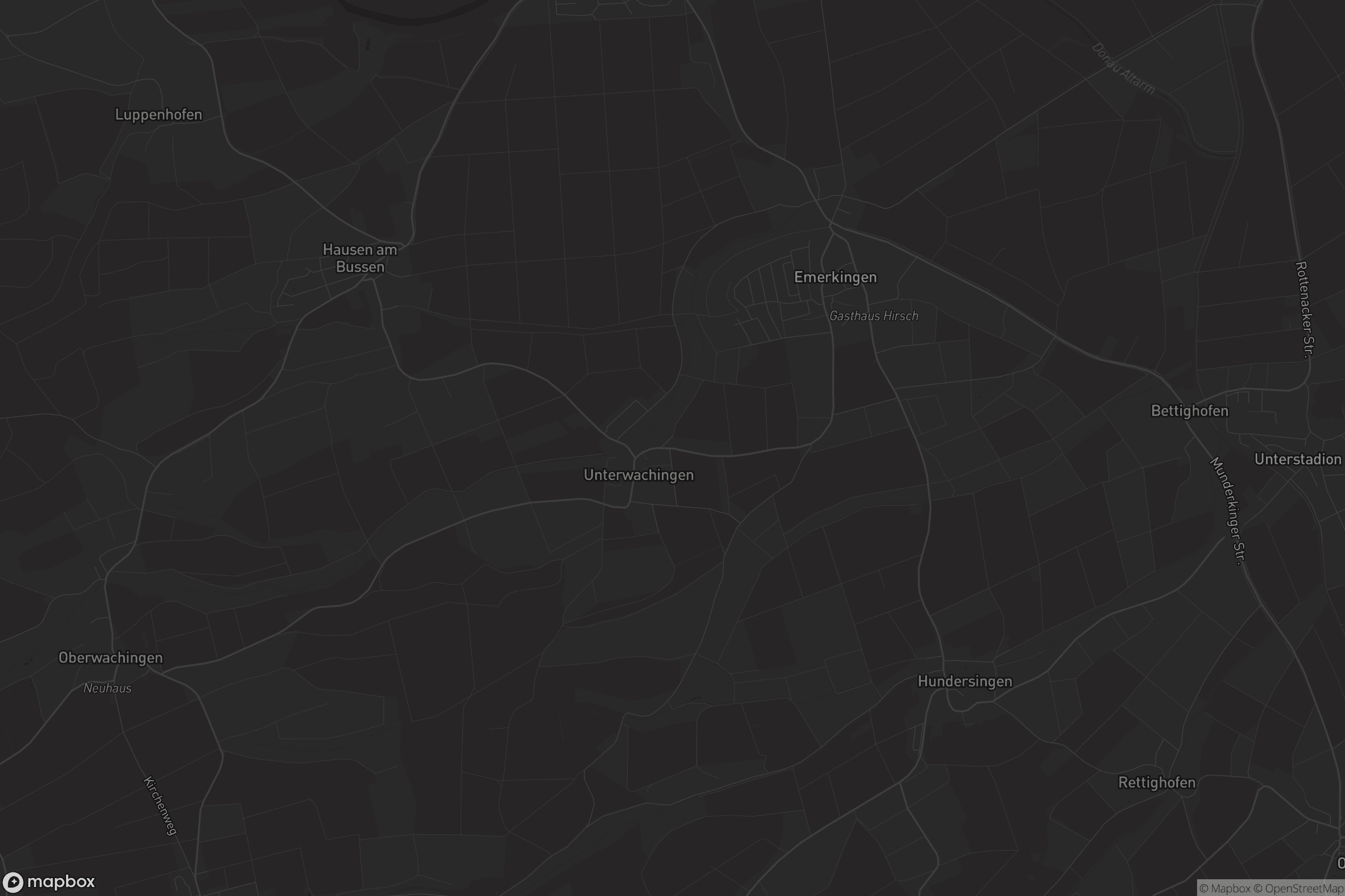 Karte von Emerkingen